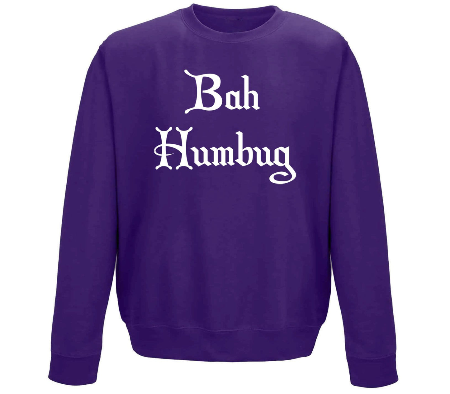 Bah Humbug Scrooge Christmas Childrens Sweatshirt