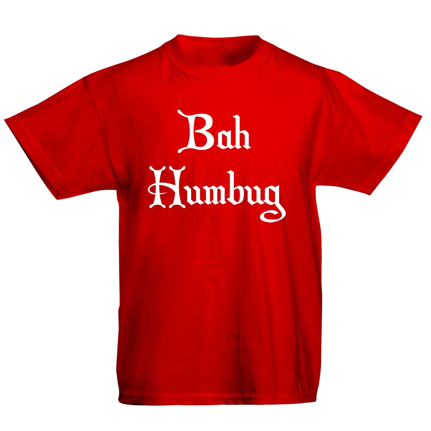 Bah Humbug Scrooge Christmas Kids T-shirt