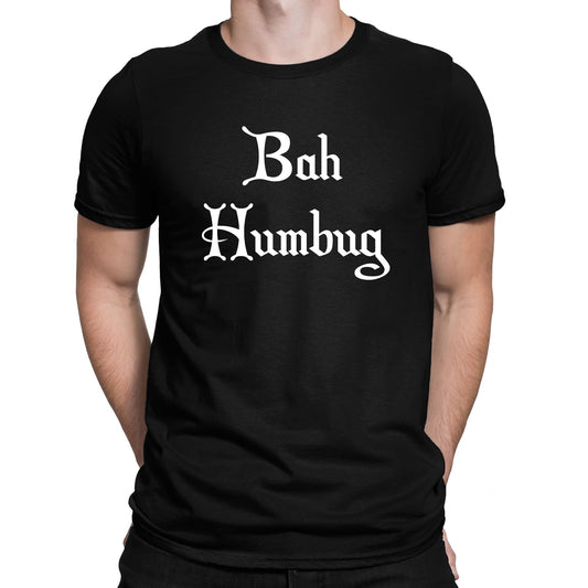 Bah Humbug Scrooge Christmas Mens T-shirt