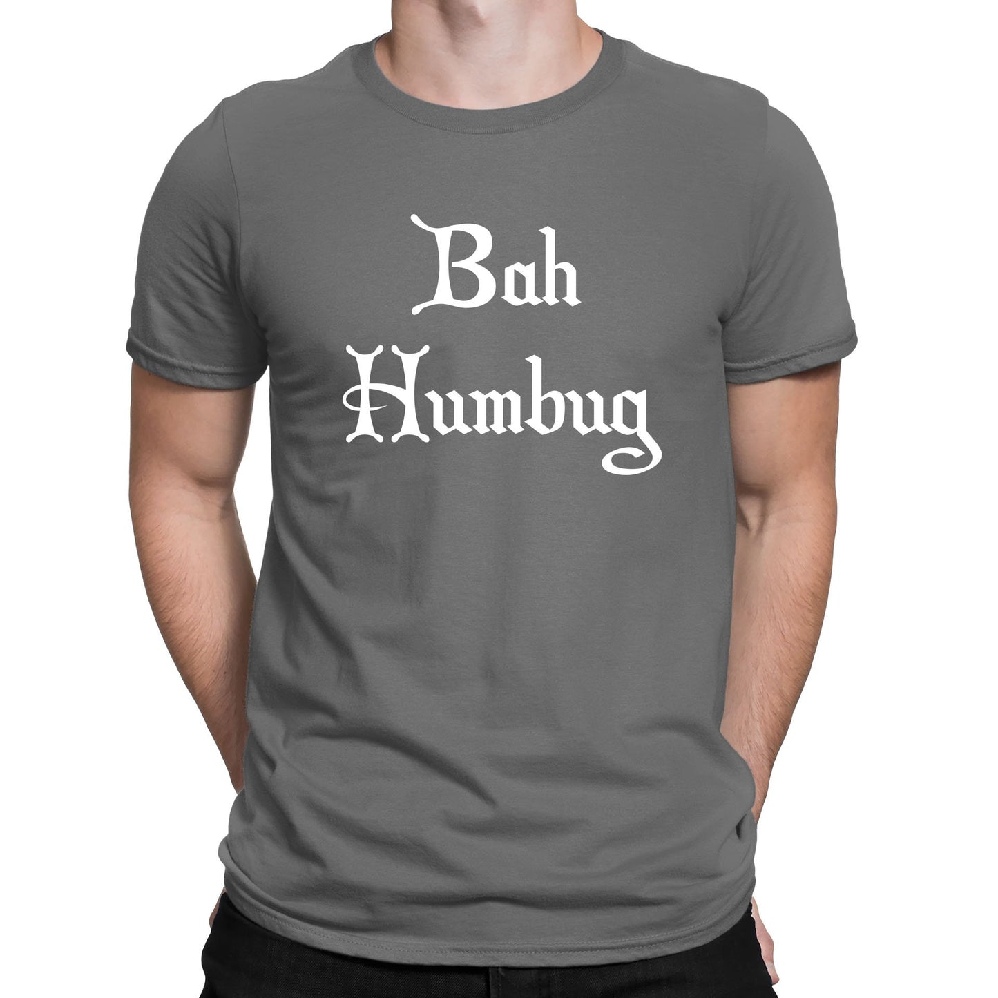 Bah Humbug Scrooge Christmas Mens T-shirt