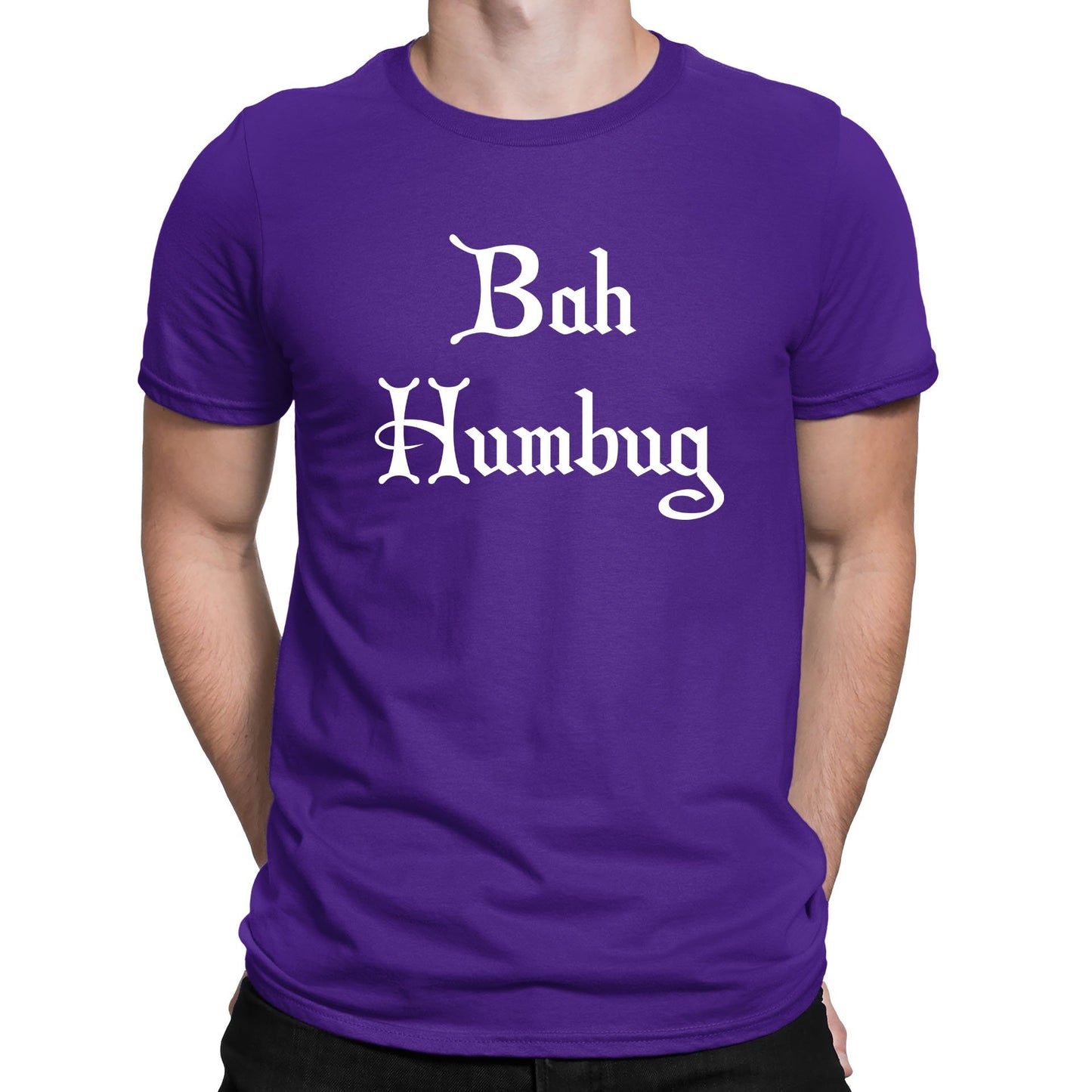 Bah Humbug Scrooge Christmas Mens T-shirt