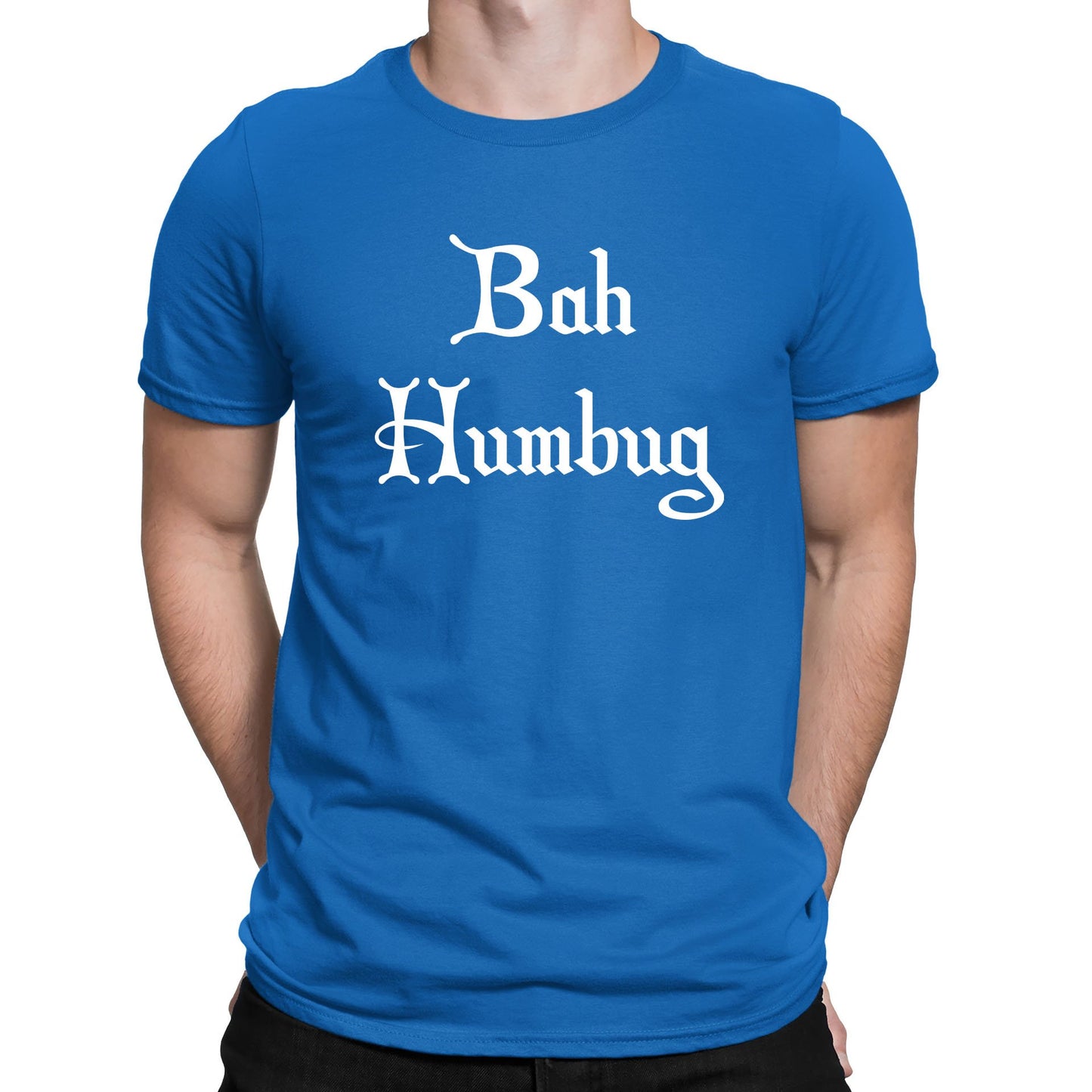 Bah Humbug Scrooge Christmas Mens T-shirt