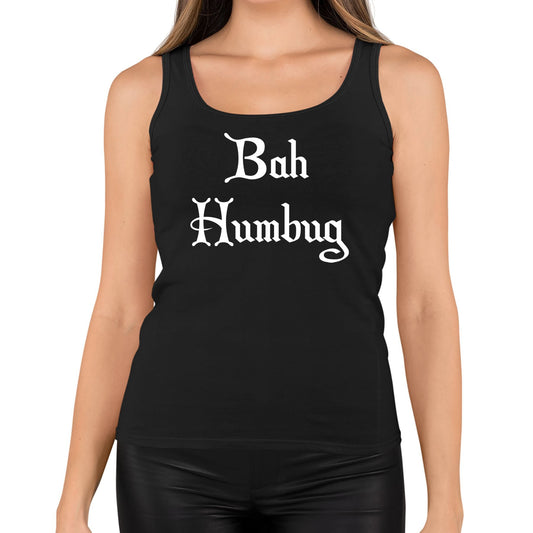 Bah Humbug Scrooge Christmas Womens Vest