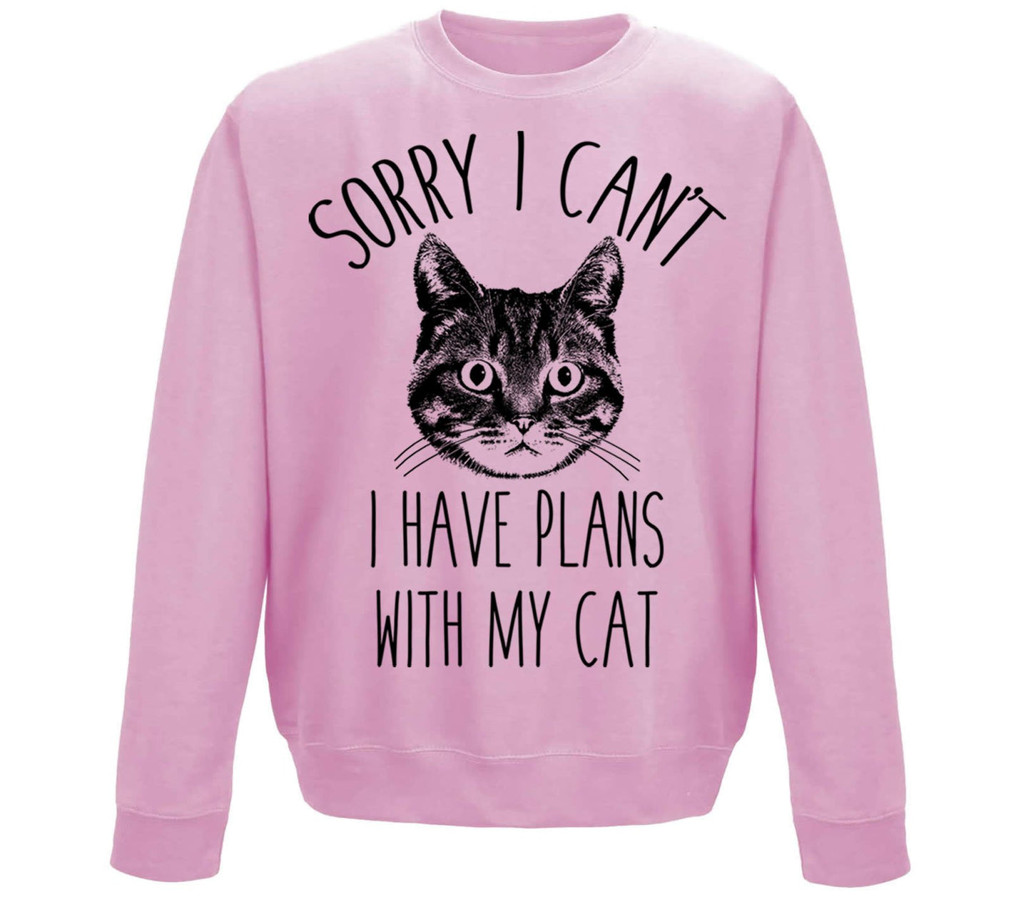 Cat Plans Childrens Sweatshirt