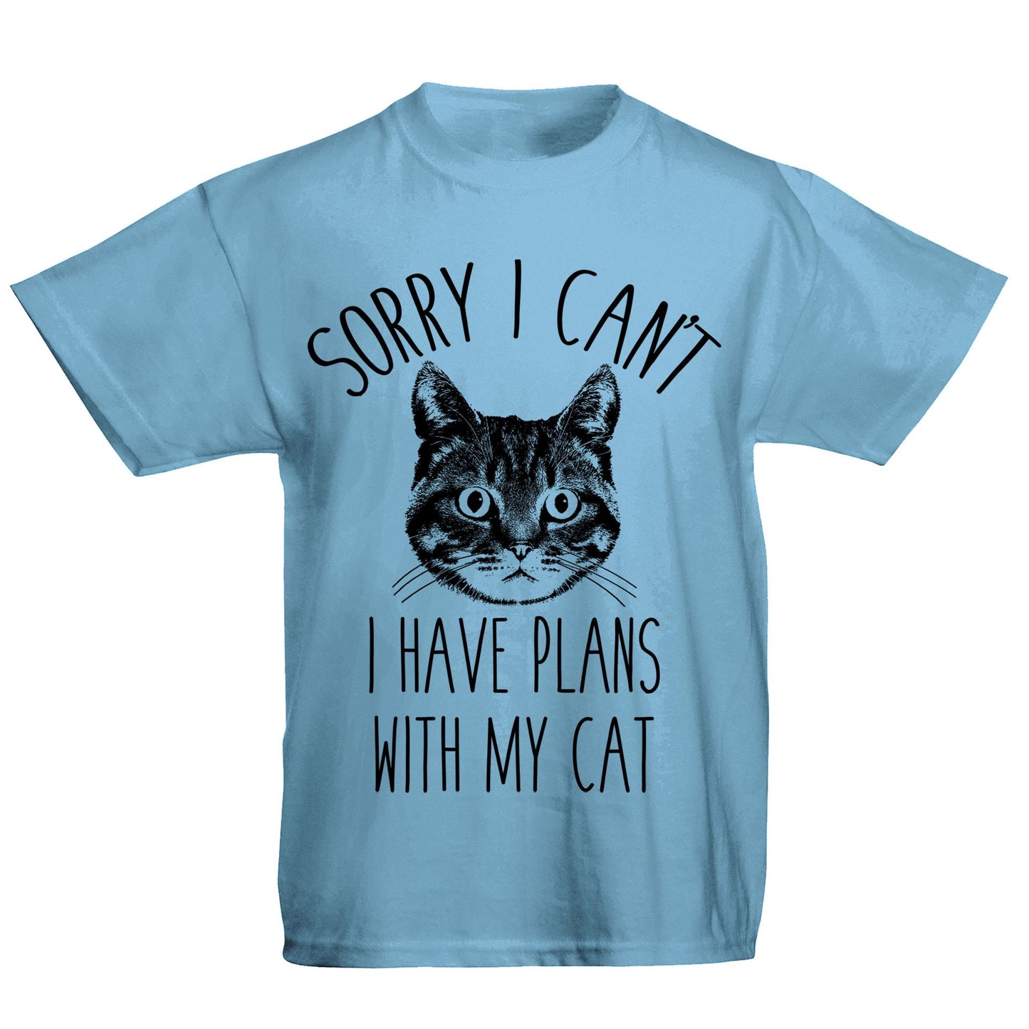 Cat Plans Kids T-shirt