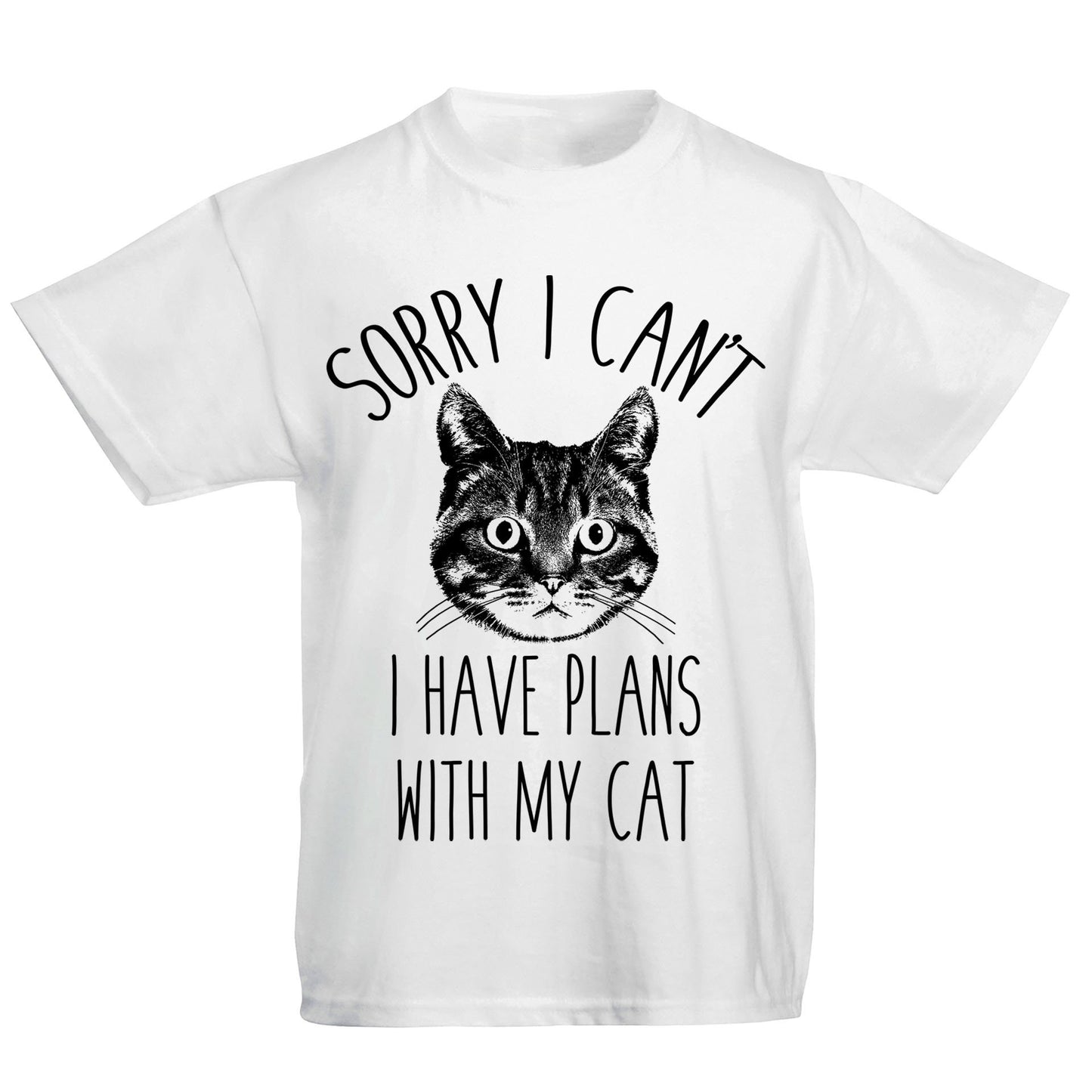 Cat Plans Kids T-shirt