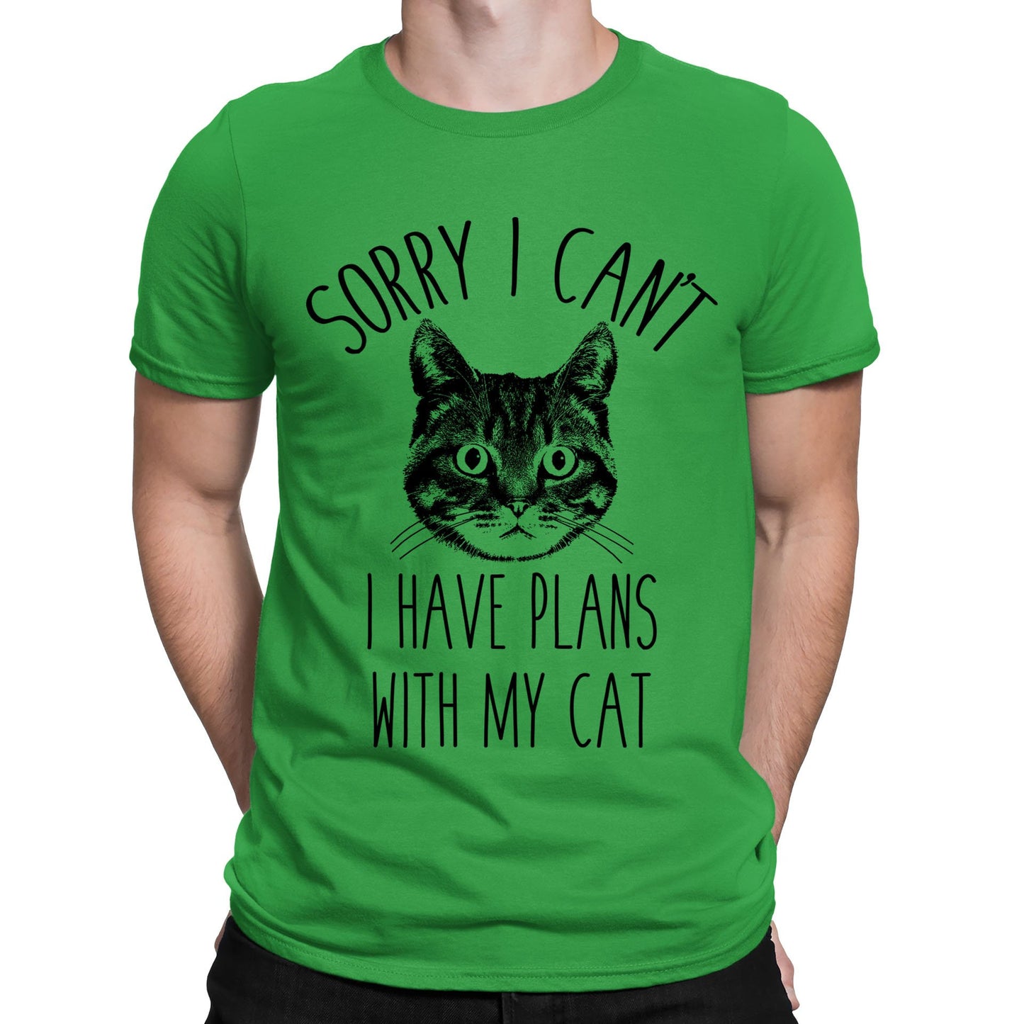 Cat Plans Mens T-shirt