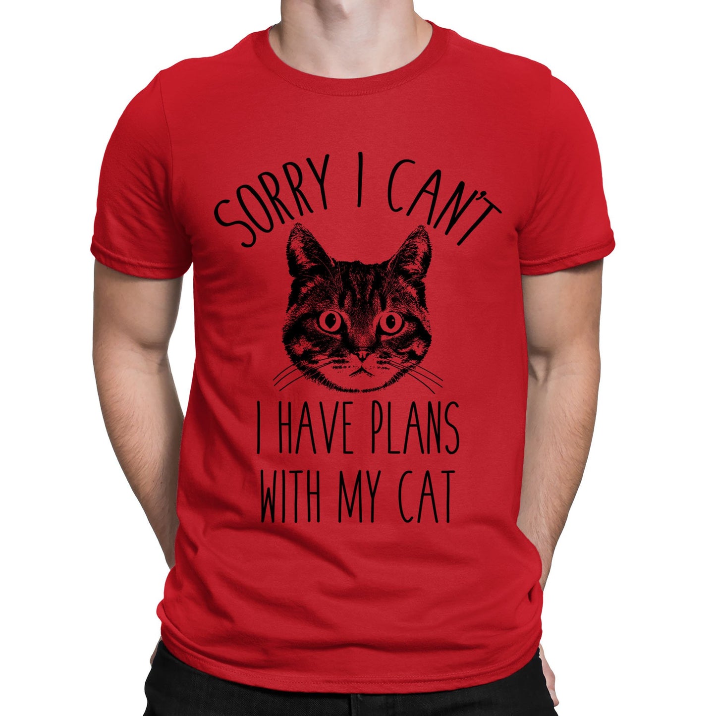 Cat Plans Mens T-shirt