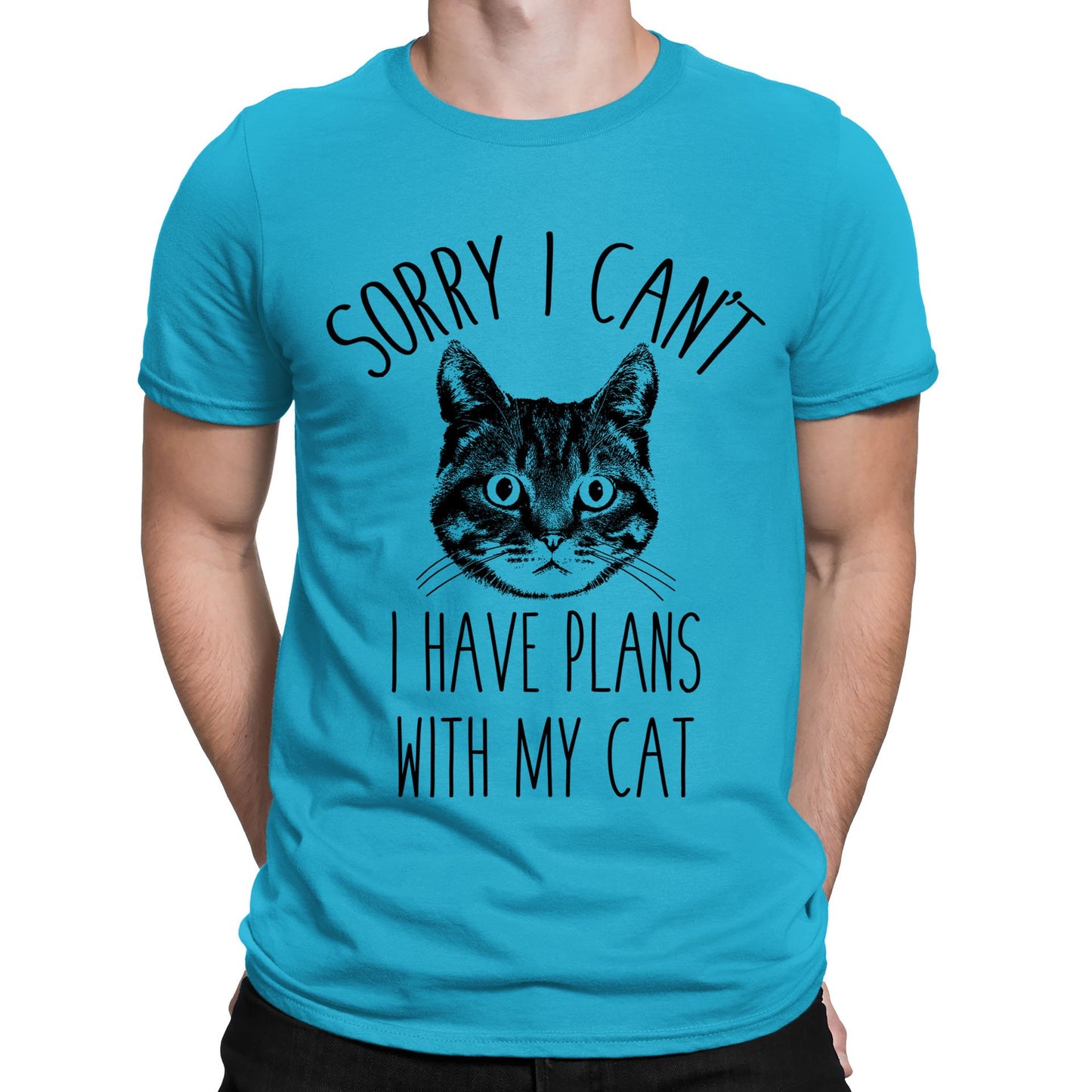 Cat Plans Mens T-shirt