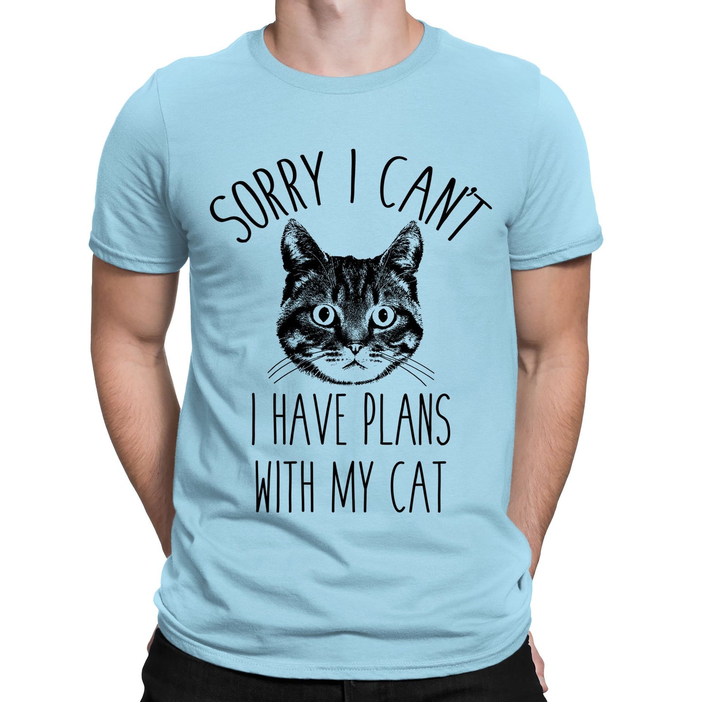 Cat Plans Mens T-shirt