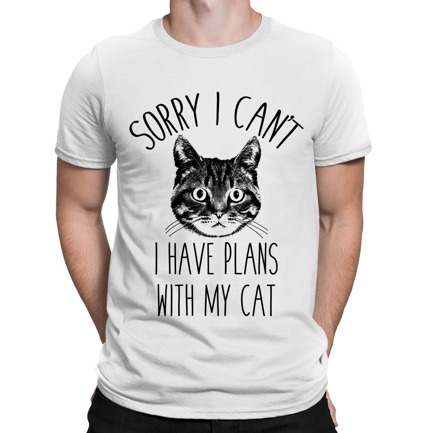 Cat Plans Mens T-shirt