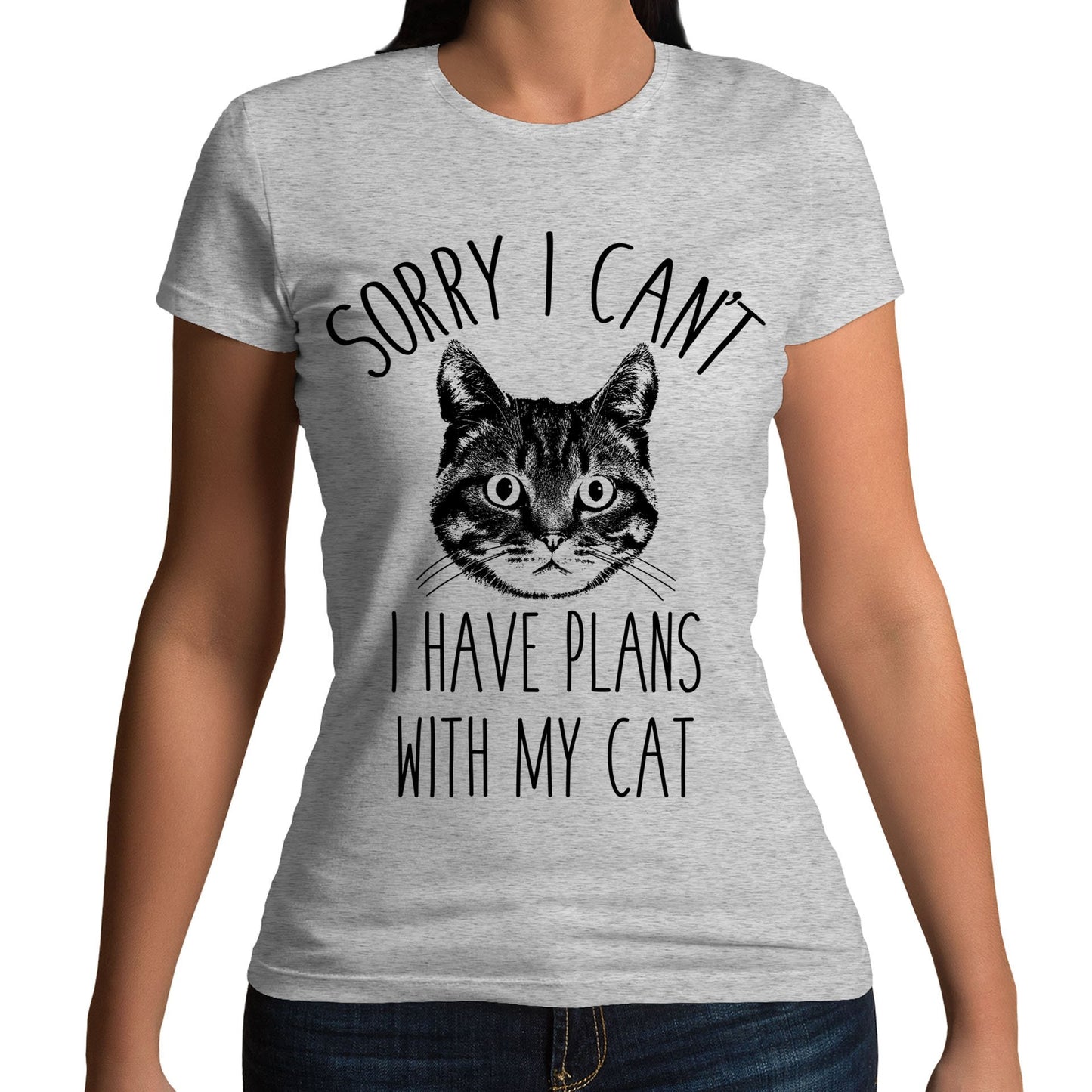 Cat Plans Womens T-shirt