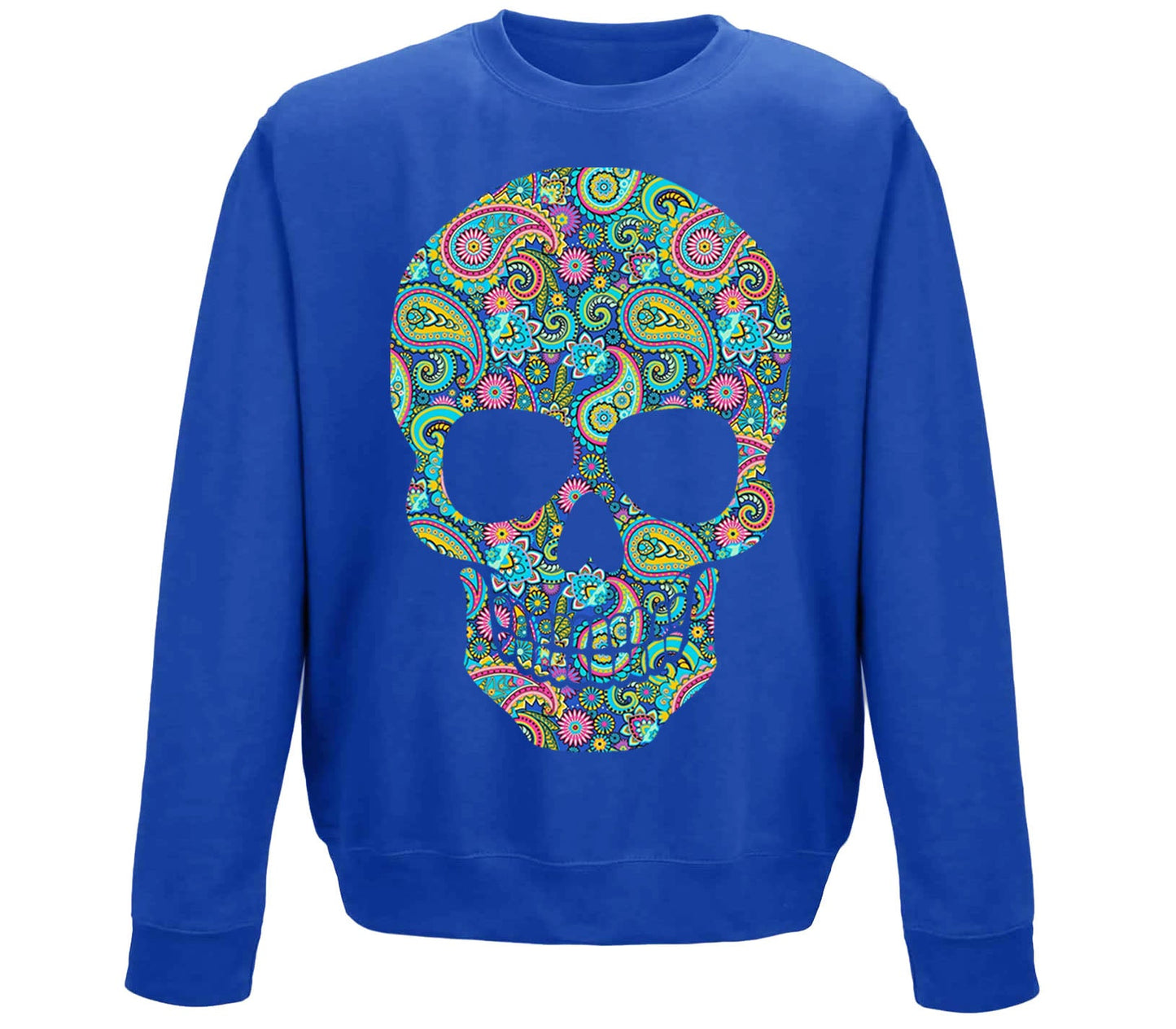 Paisley Skull Childrens Sweatshirt
