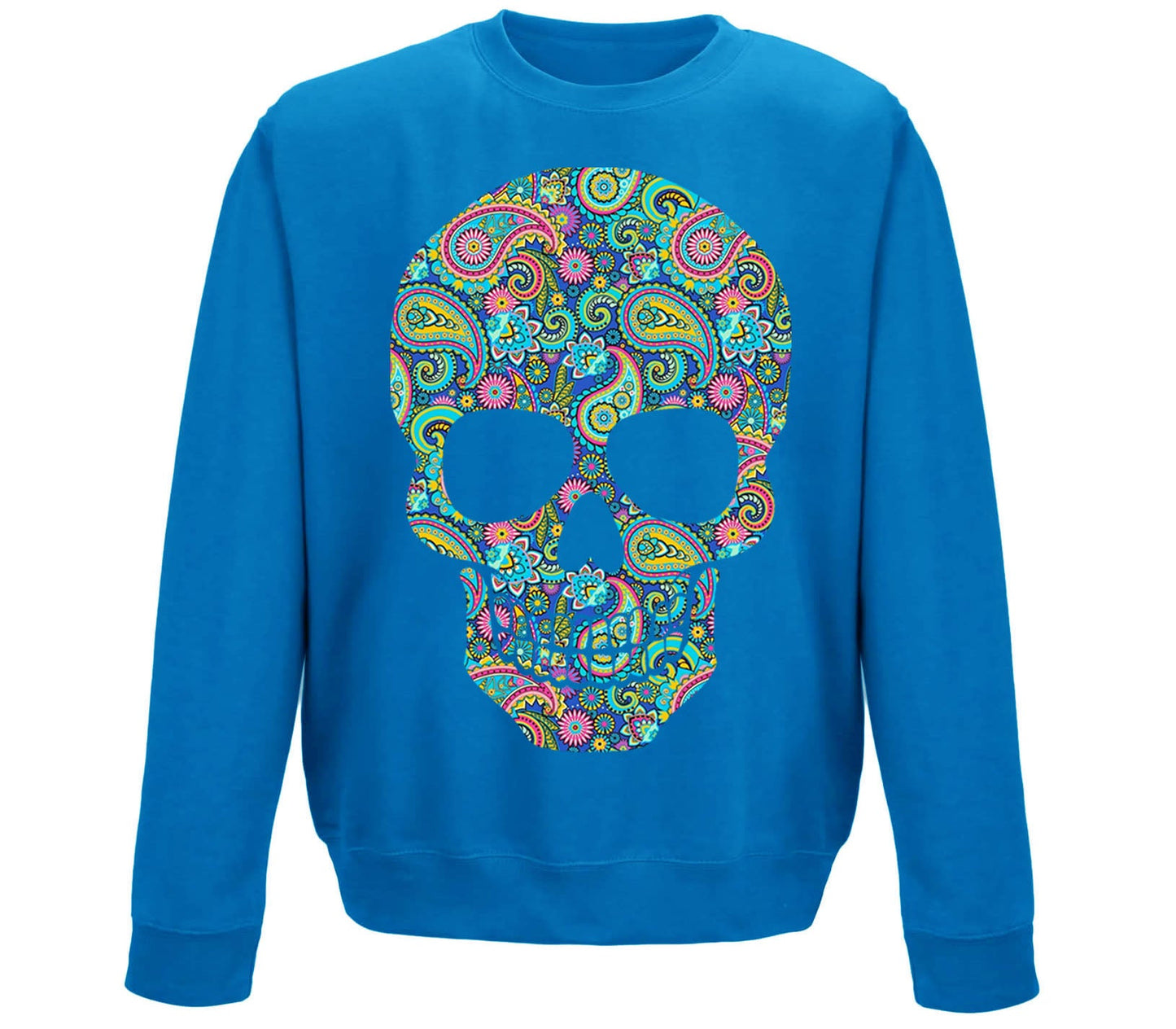 Paisley Skull Childrens Sweatshirt