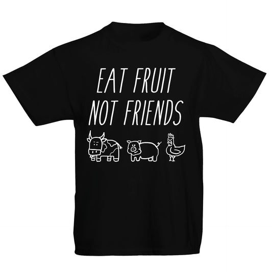 East Fruit Not Friends Vegetarian Kids T-shirt