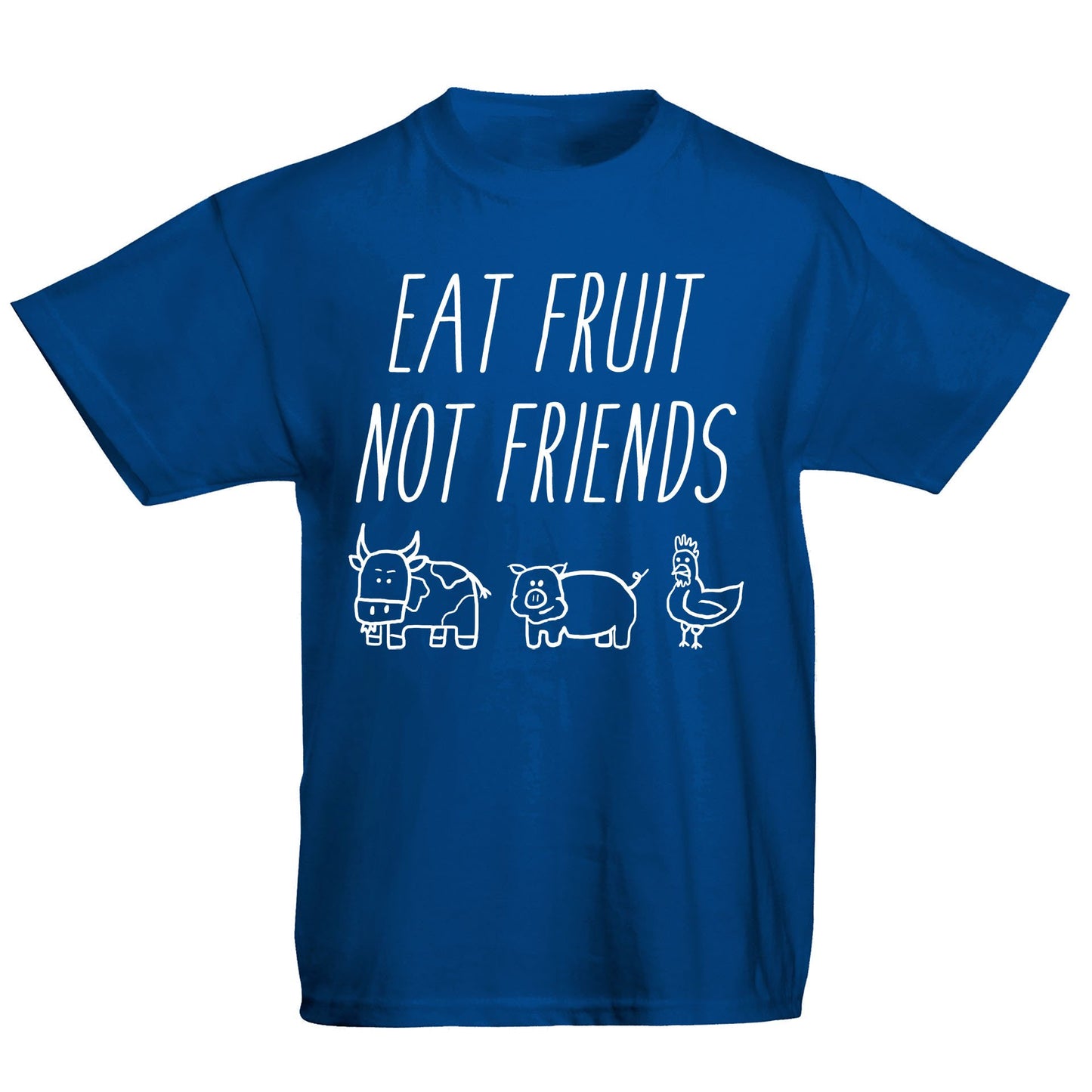 East Fruit Not Friends Vegetarian Kids T-shirt