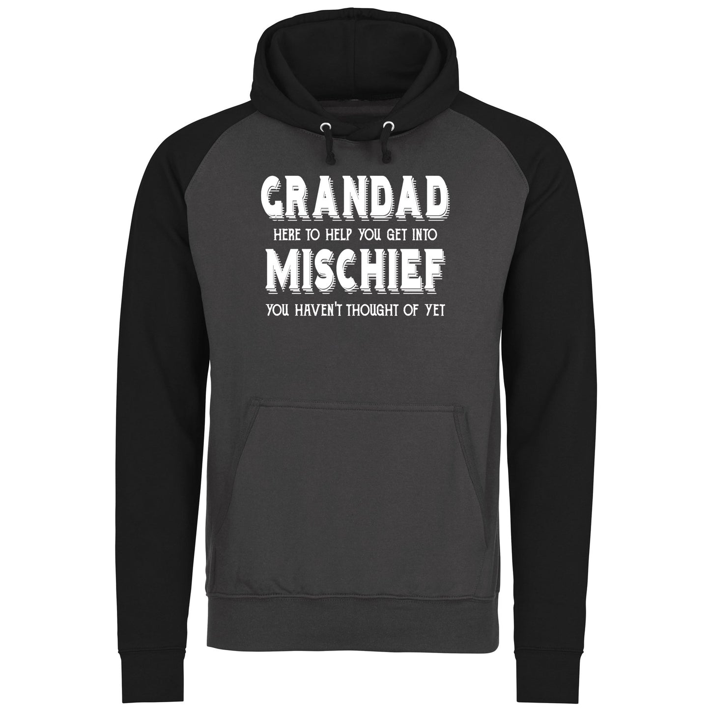 Grandad Mischief Baseball Hoodie