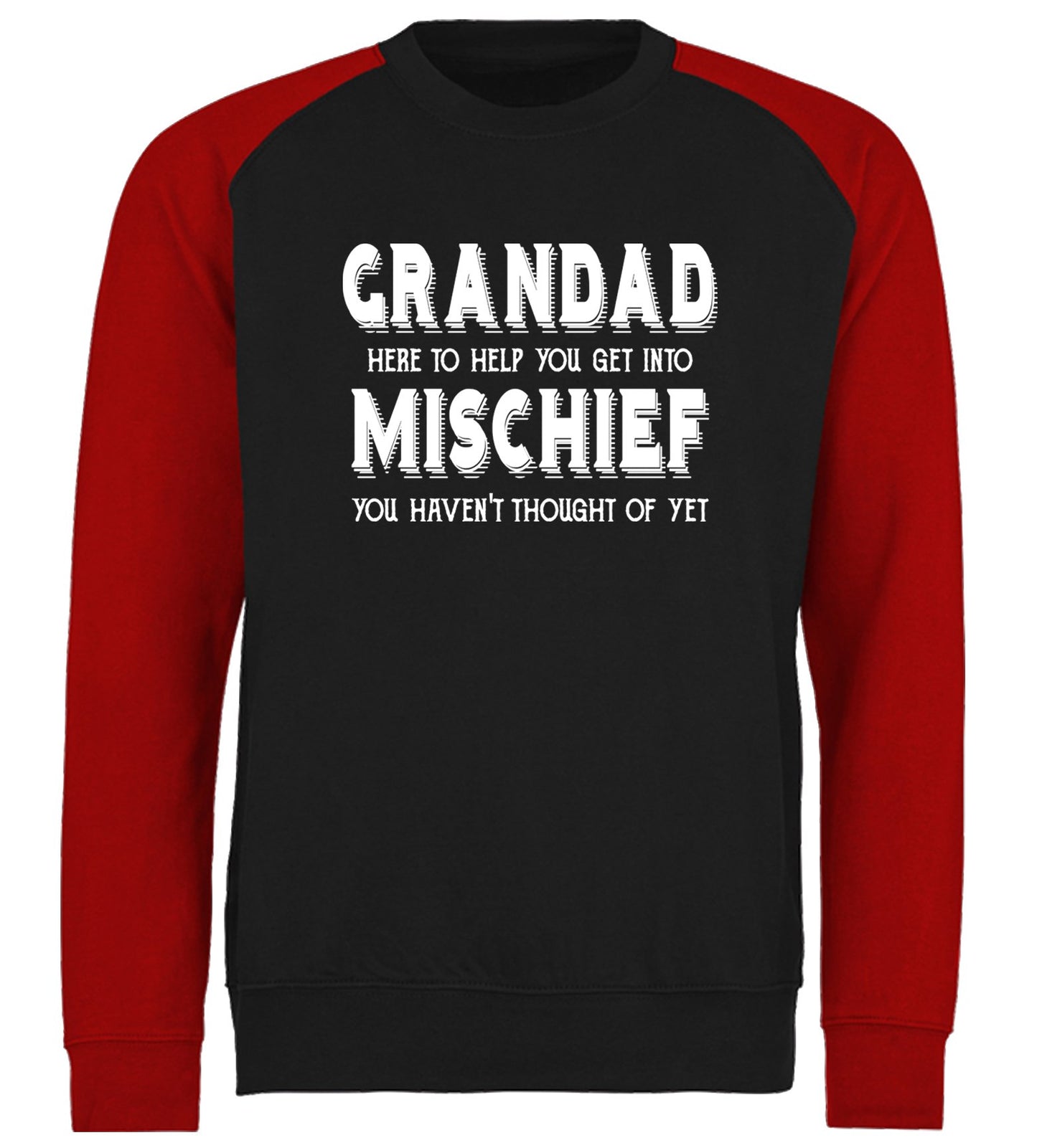 Grandad Mischief Baseball Sweatshirt