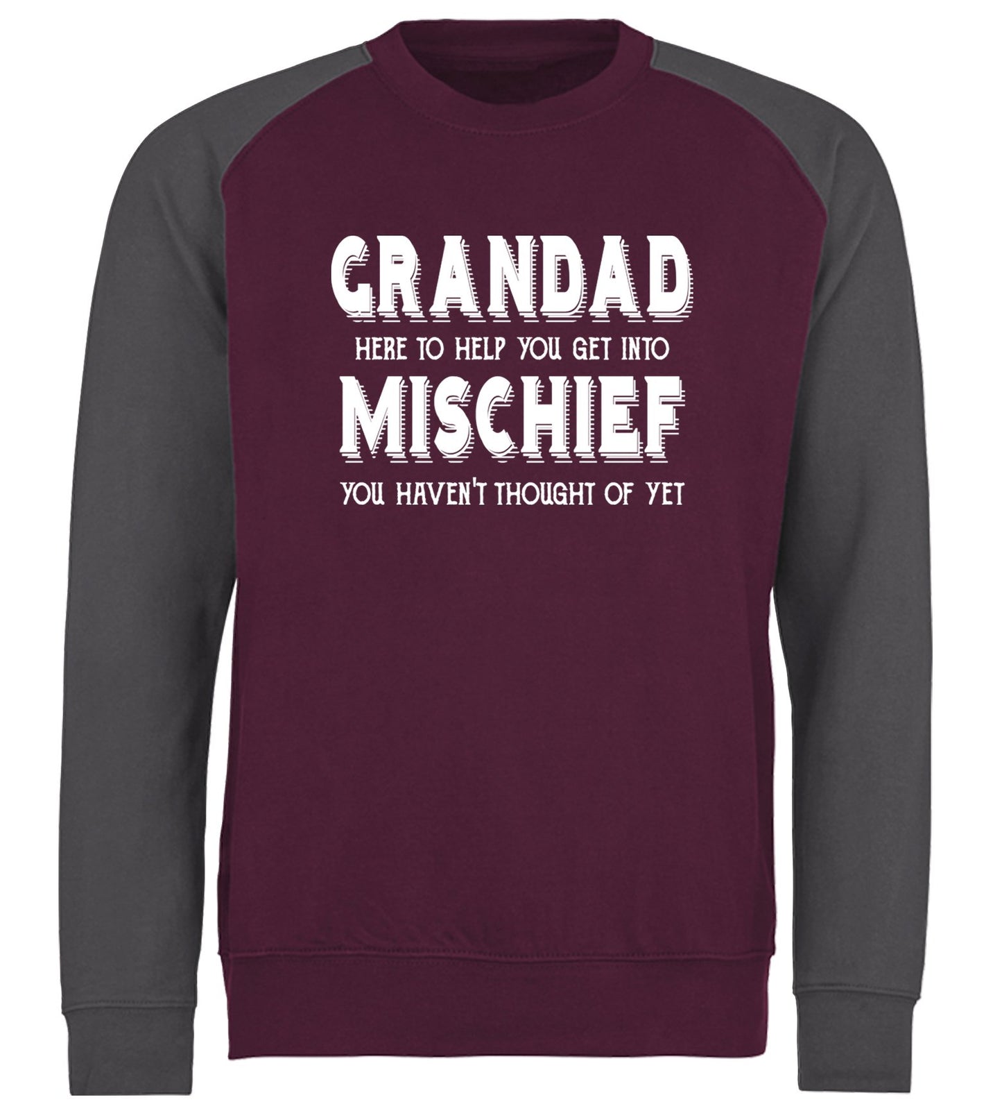 Grandad Mischief Baseball Sweatshirt