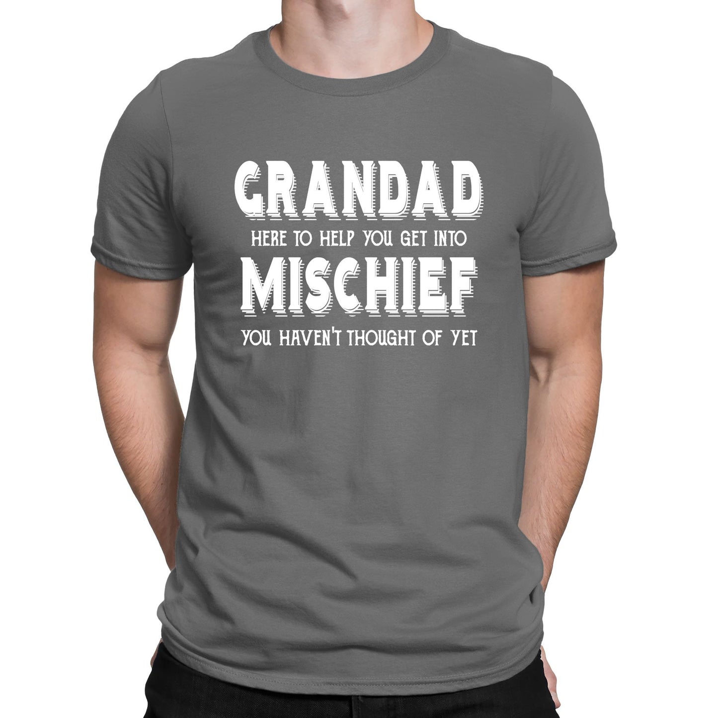 Grandad Mischief Mens T-shirt