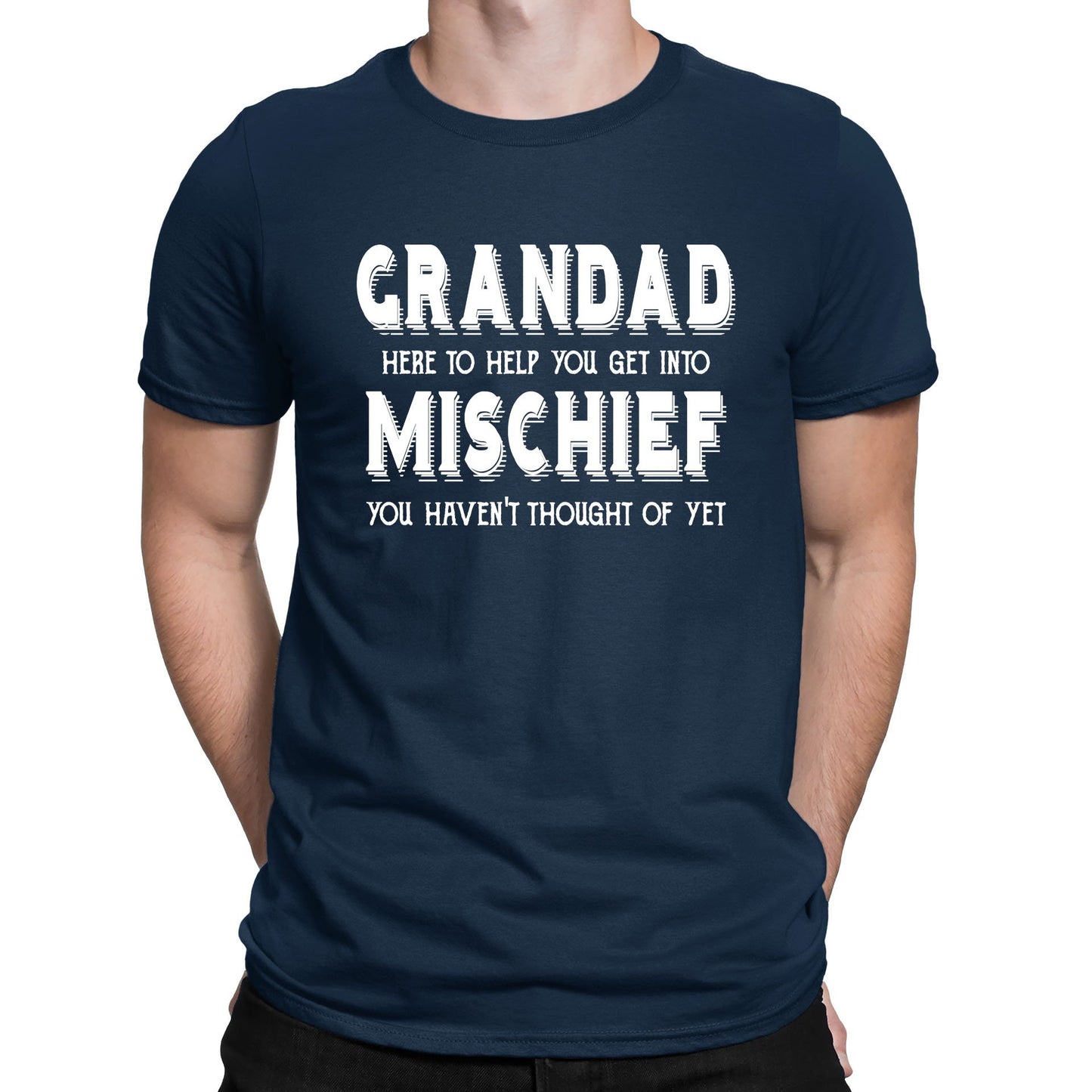 Grandad Mischief Mens T-shirt