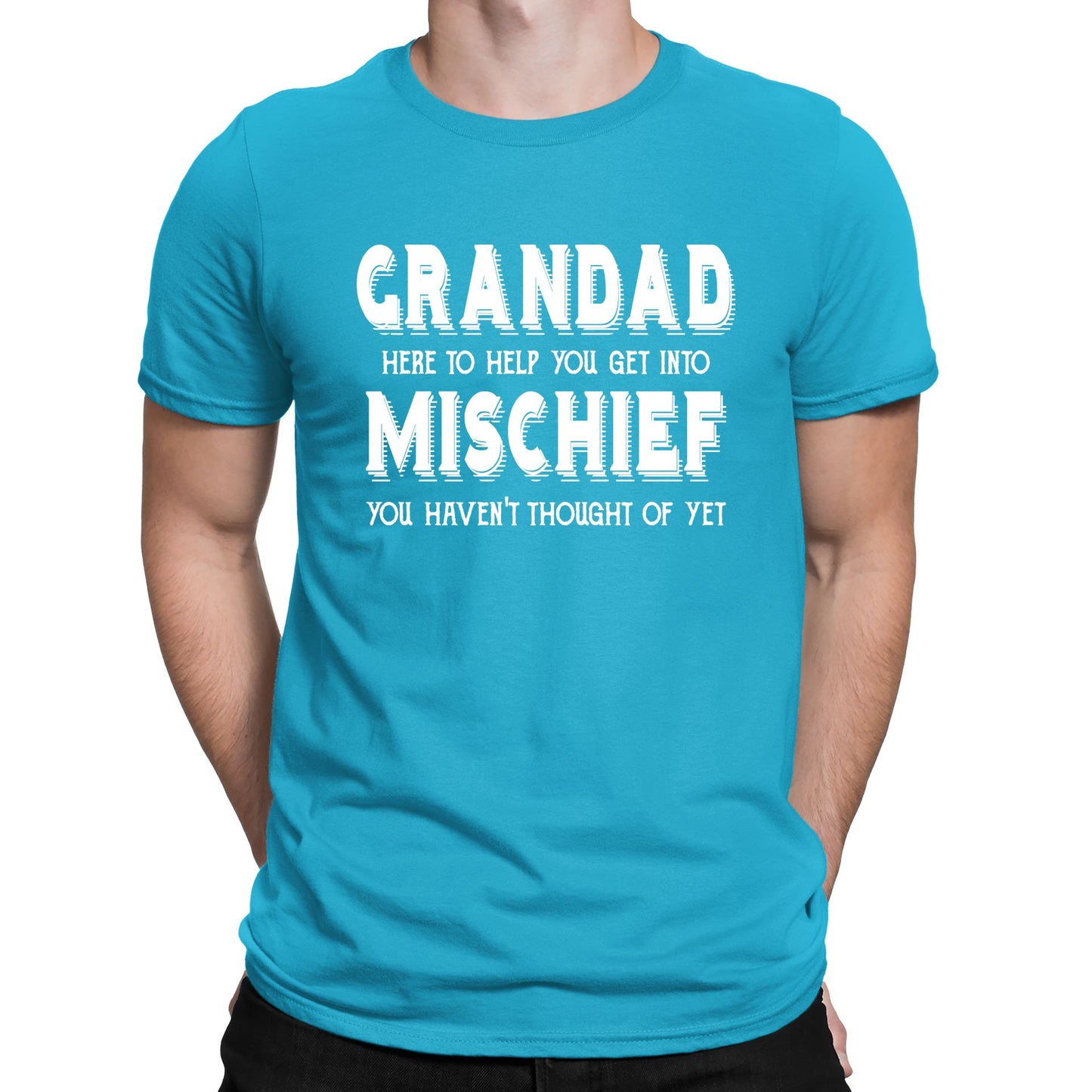 Grandad Mischief Mens T-shirt