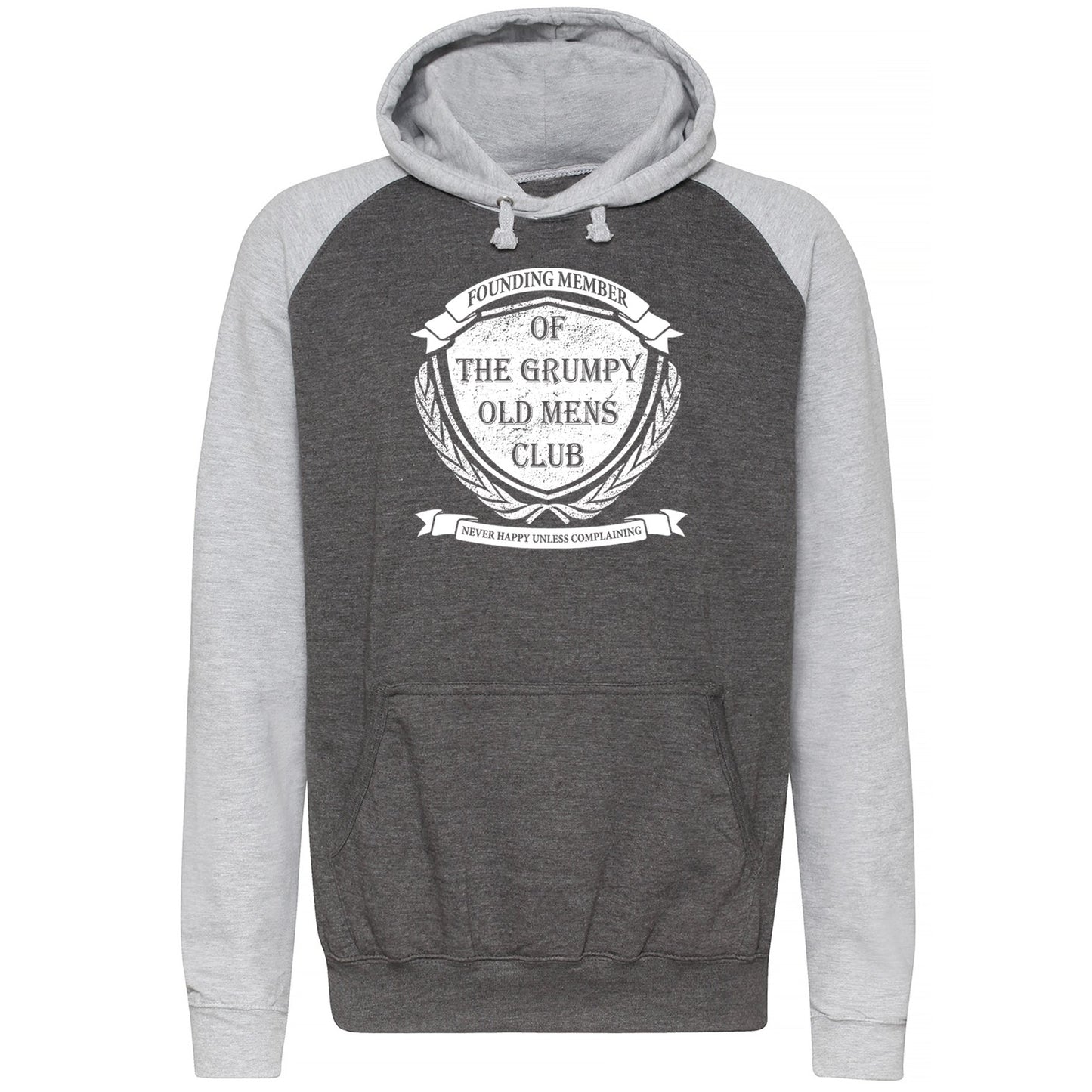 Grumpy Old Mens Club Baseball Hoodie