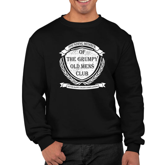 Grumpy Old Mens Club Mens Sweatshirt