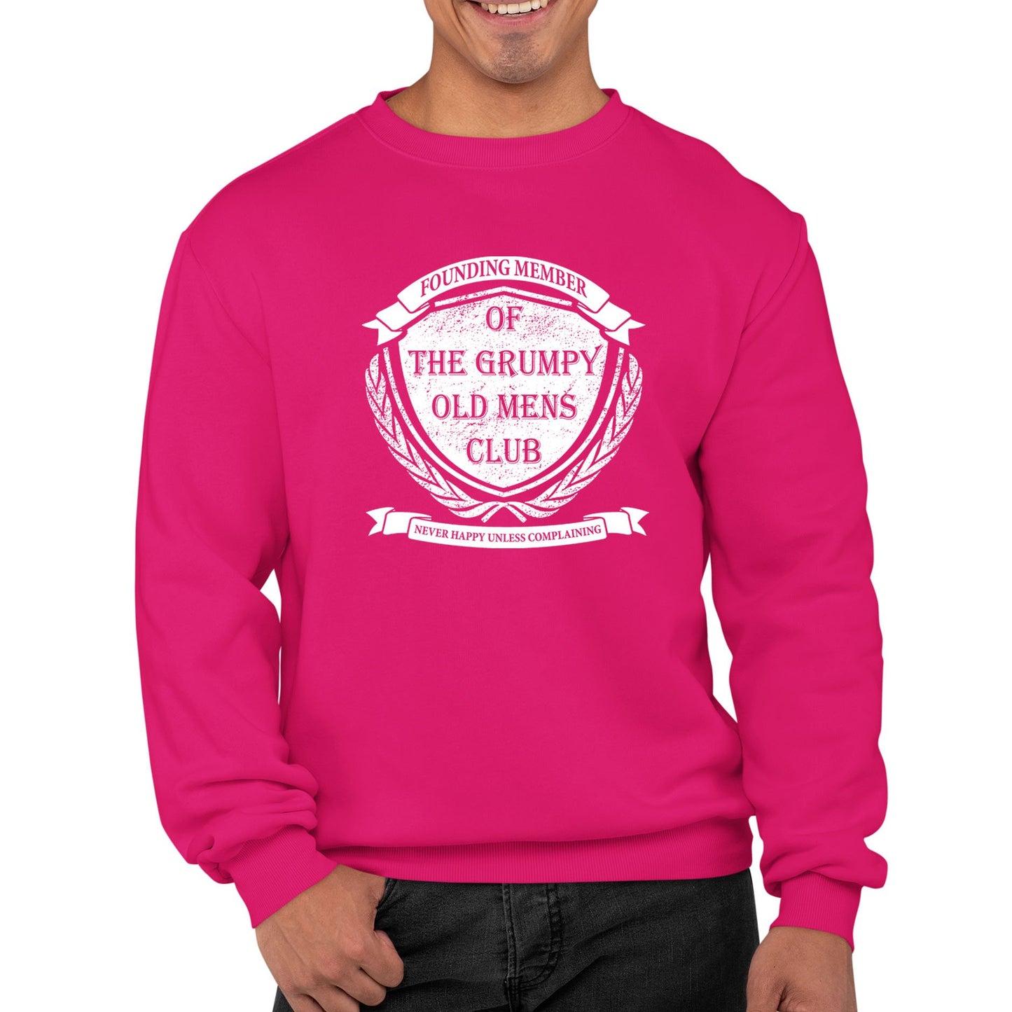 Grumpy Old Mens Club Mens Sweatshirt