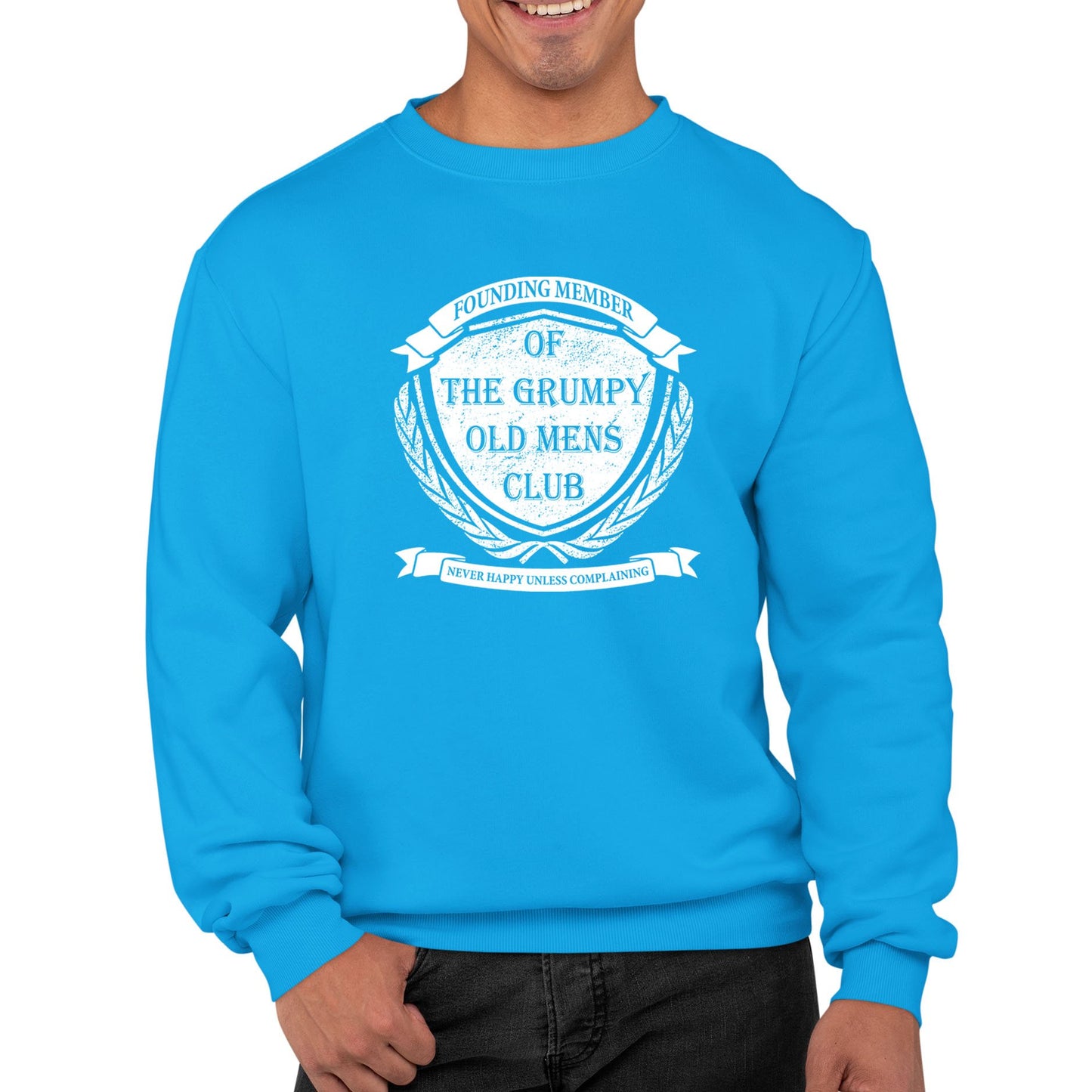 Grumpy Old Mens Club Mens Sweatshirt