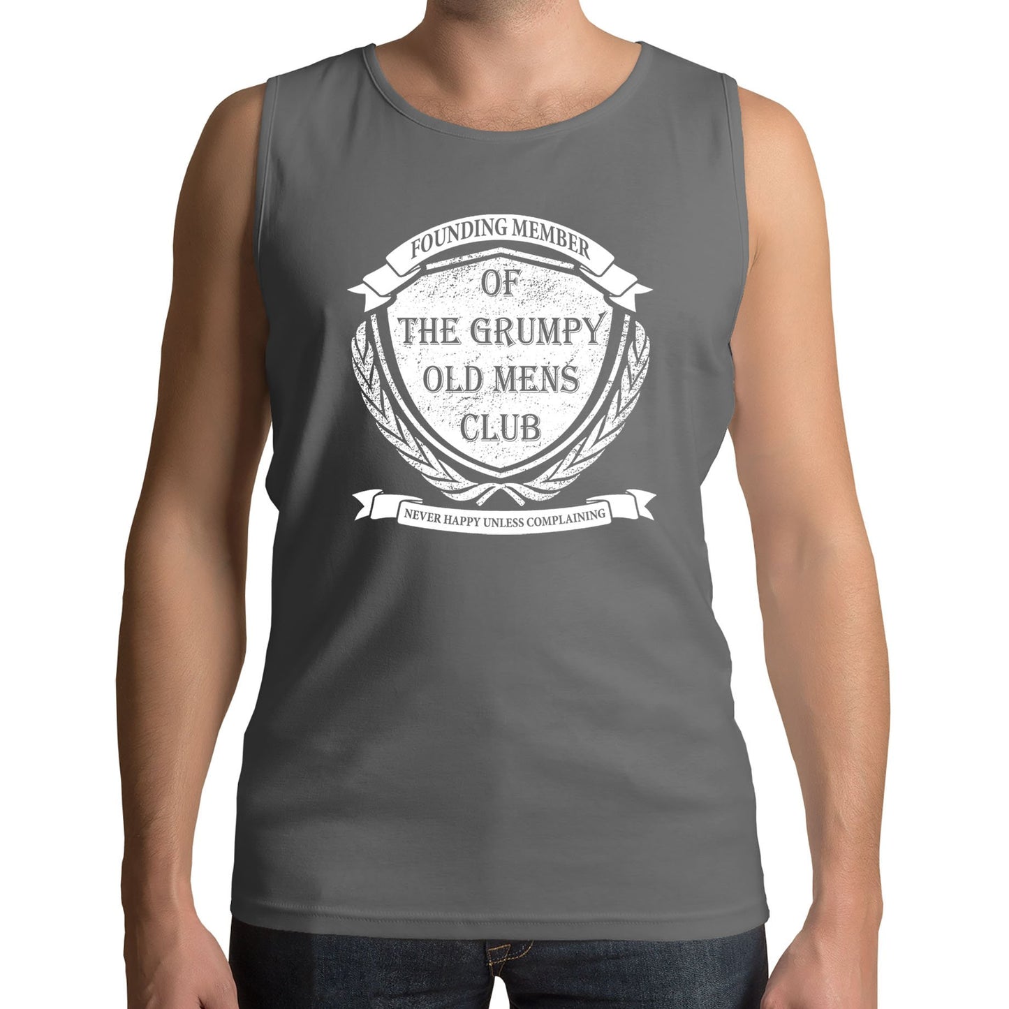 Grumpy Old Mens Club Mens Vest