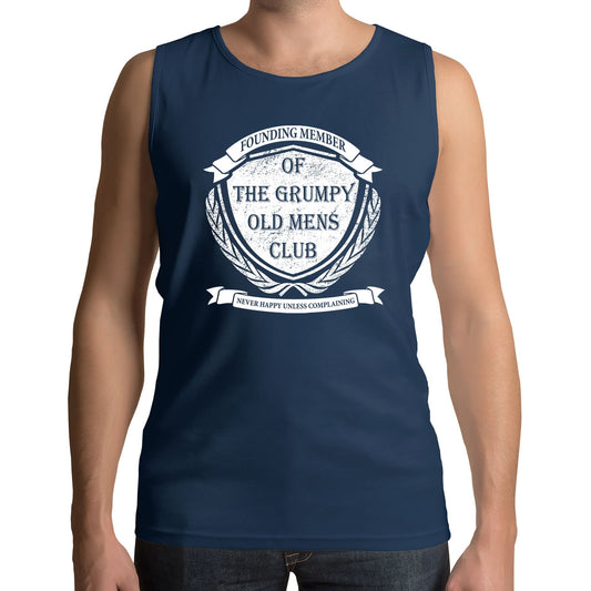 Grumpy Old Mens Club Mens Vest