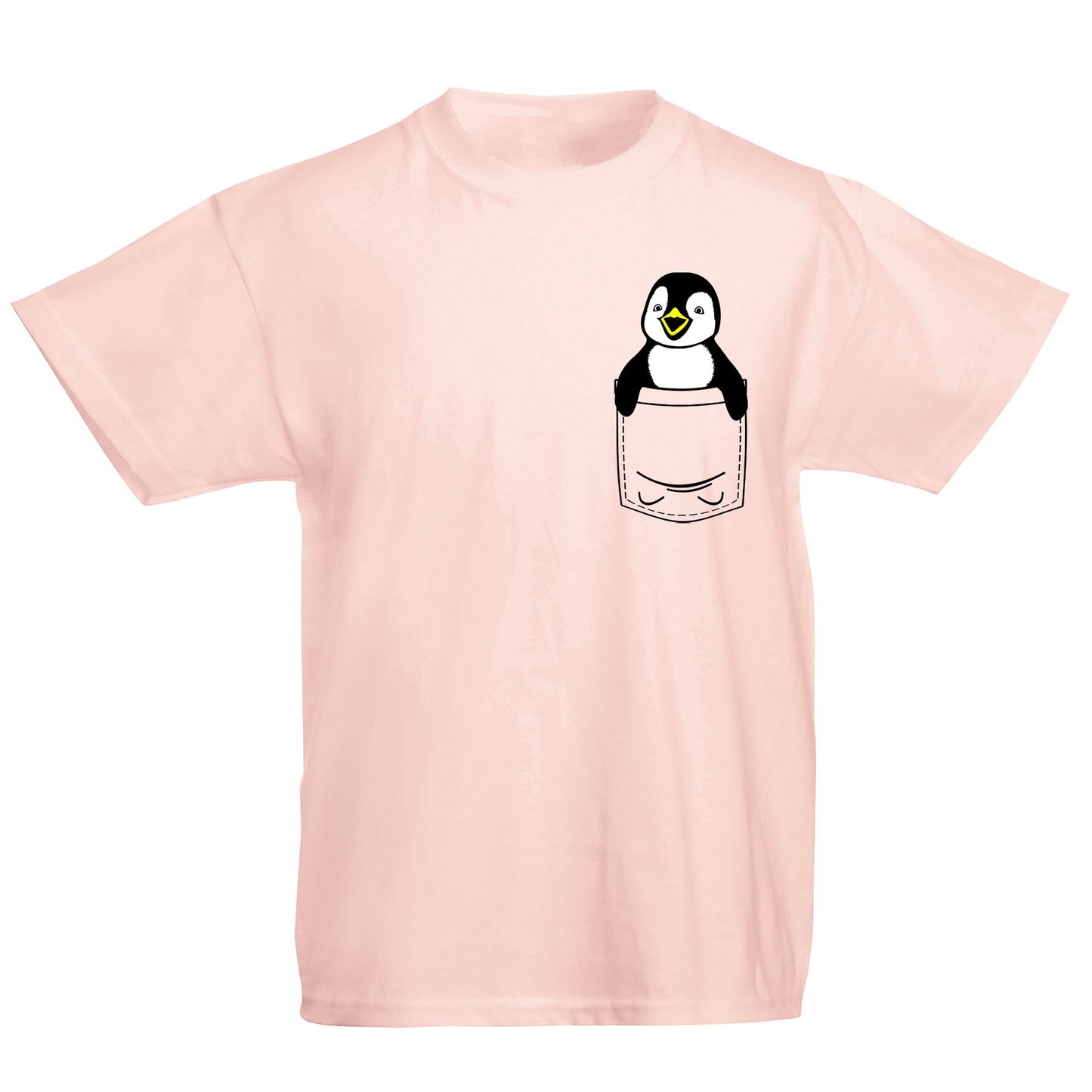 Penguin Pocket Print Kids T-shirt