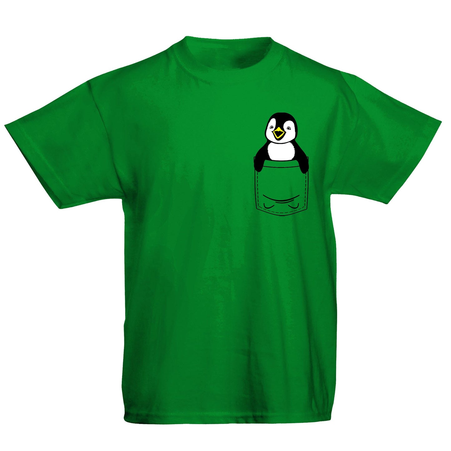 Penguin Pocket Print Kids T-shirt