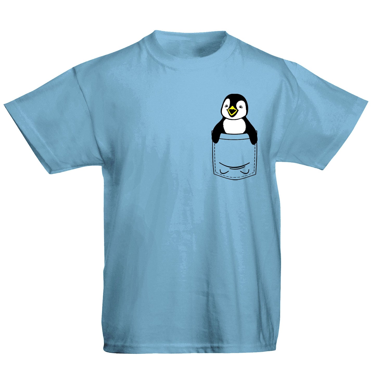 Penguin Pocket Print Kids T-shirt