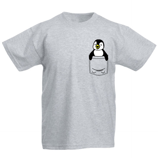 Penguin Pocket Print Kids T-shirt