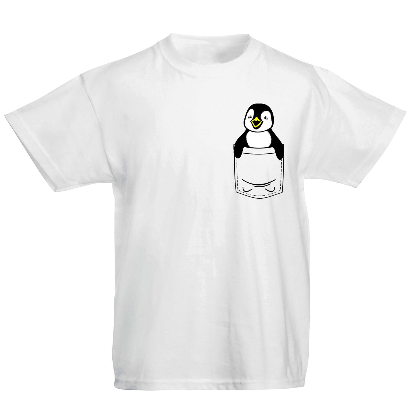 Penguin Pocket Print Kids T-shirt