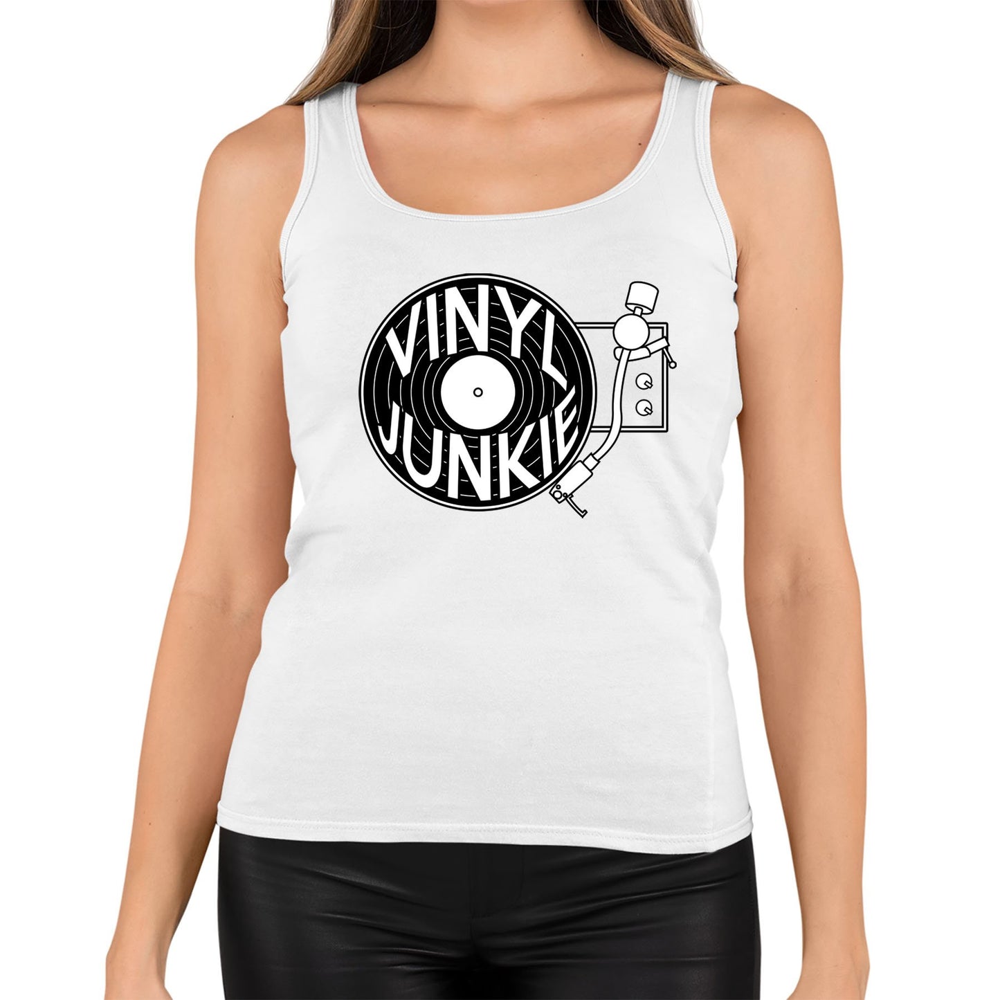 Vinyl Junkie Womens Vest