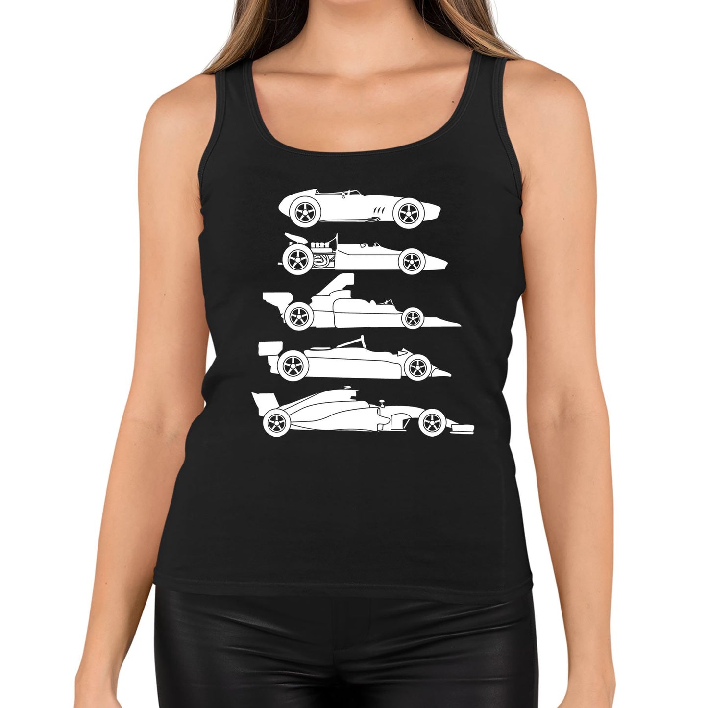 Evolution Of The F1 Car Womens Vest