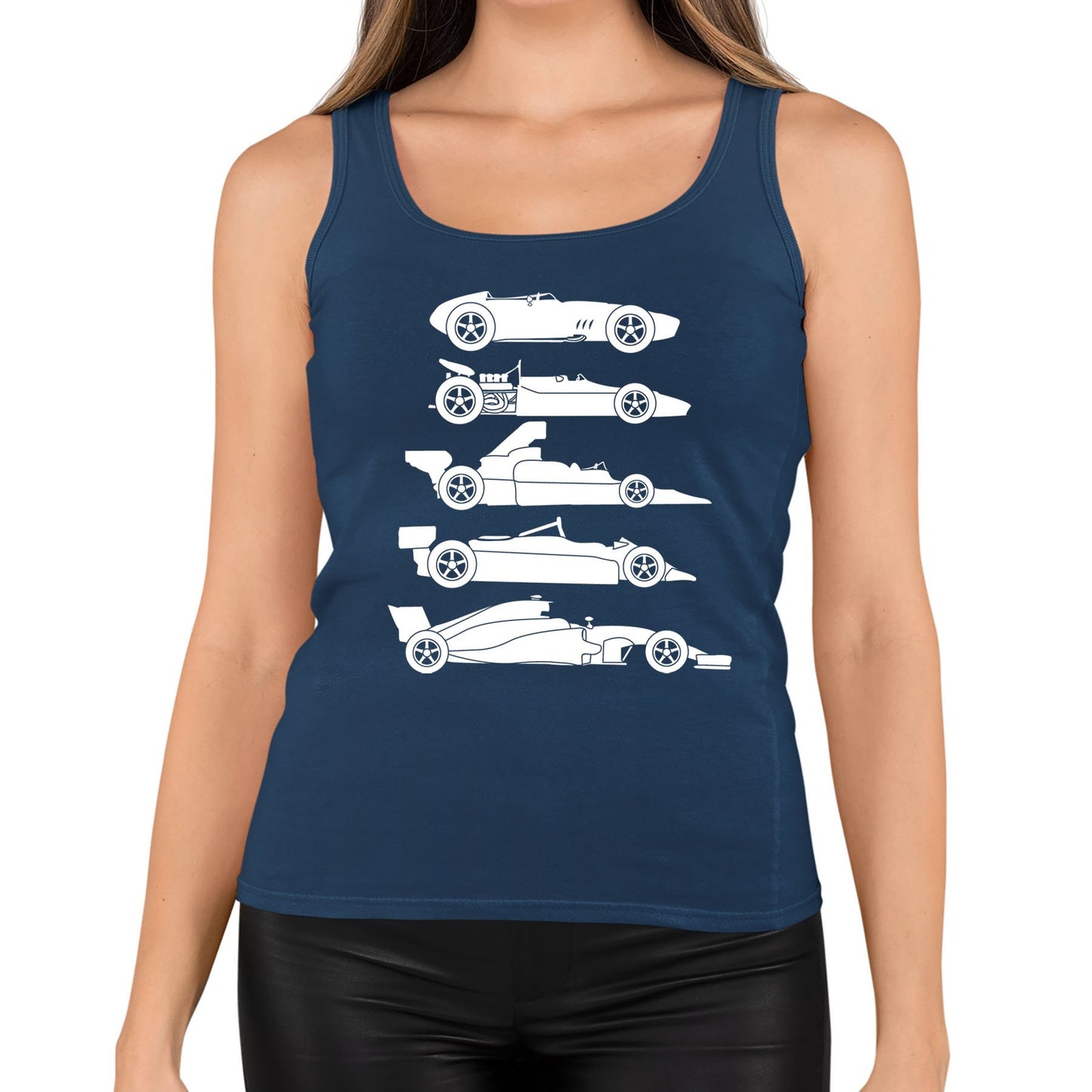 Evolution Of The F1 Car Womens Vest