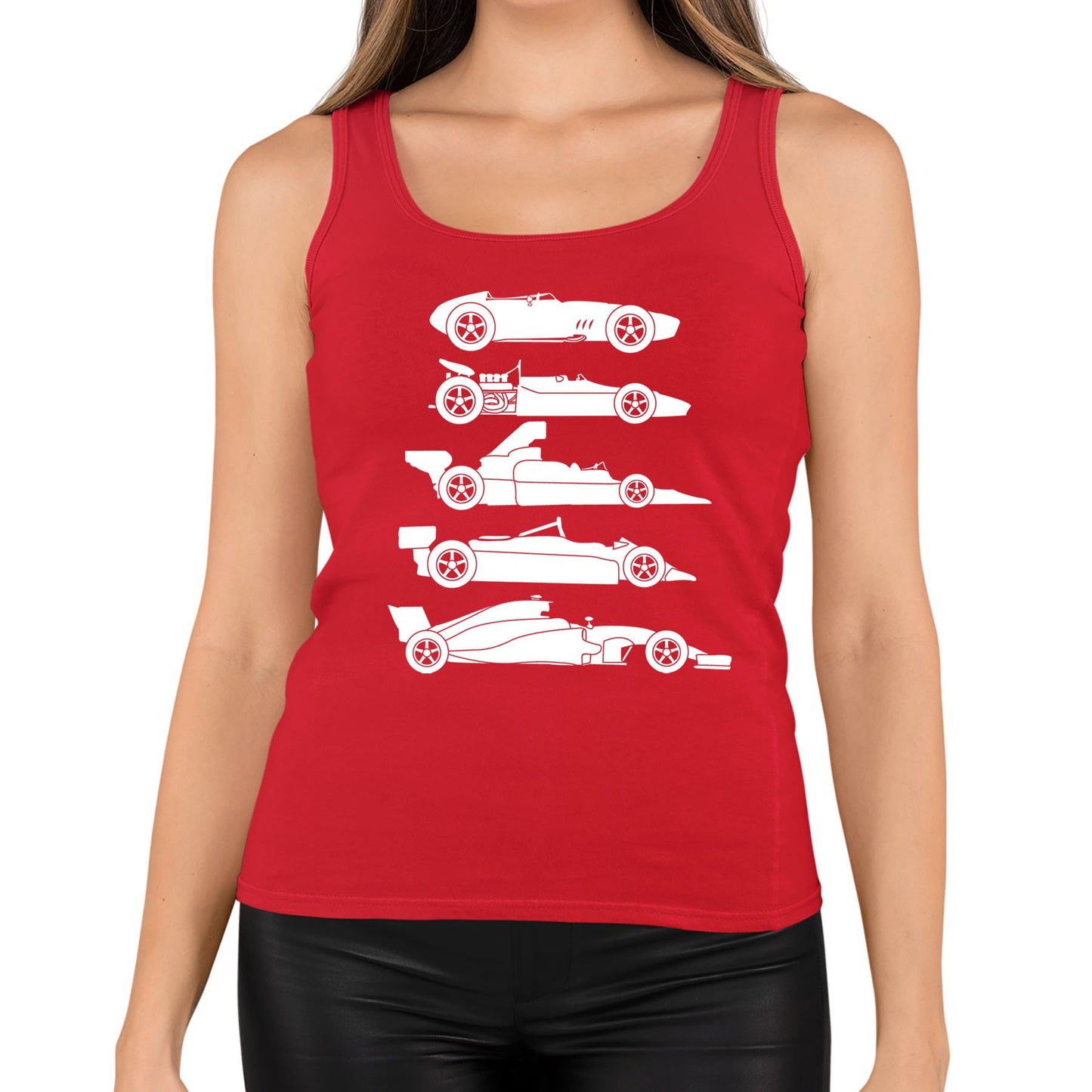 Evolution Of The F1 Car Womens Vest