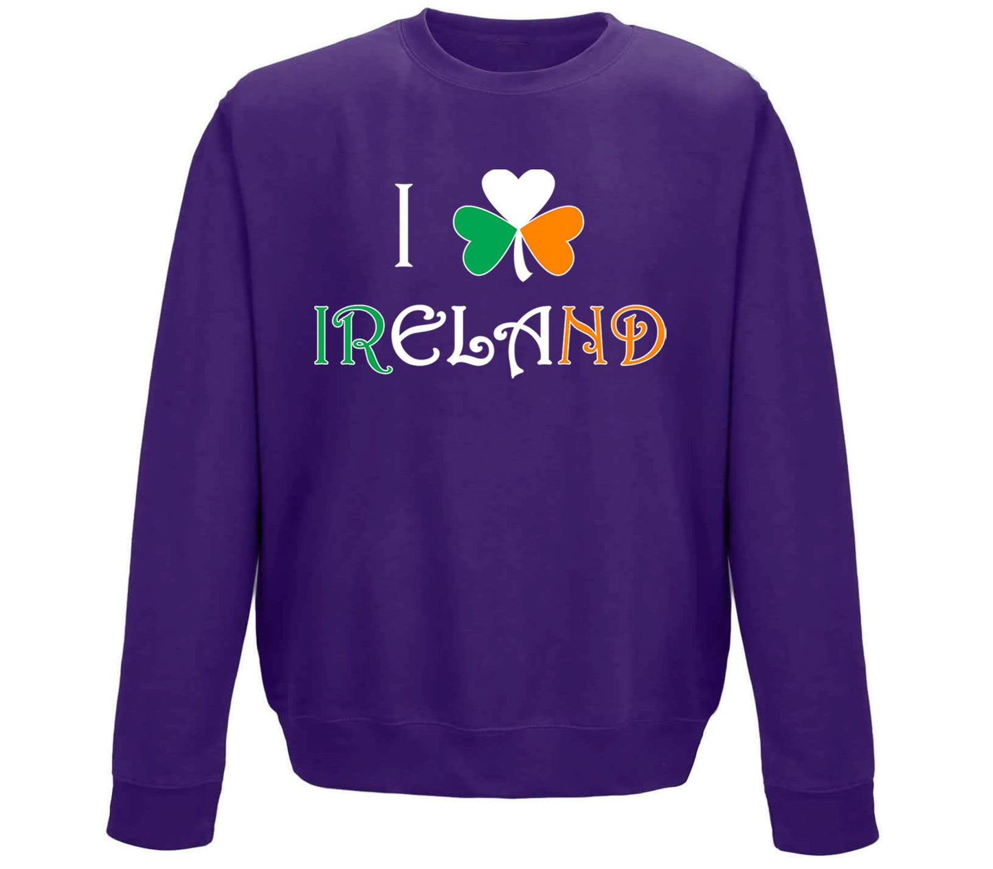 I Love Ireland Childrens Sweatshirt