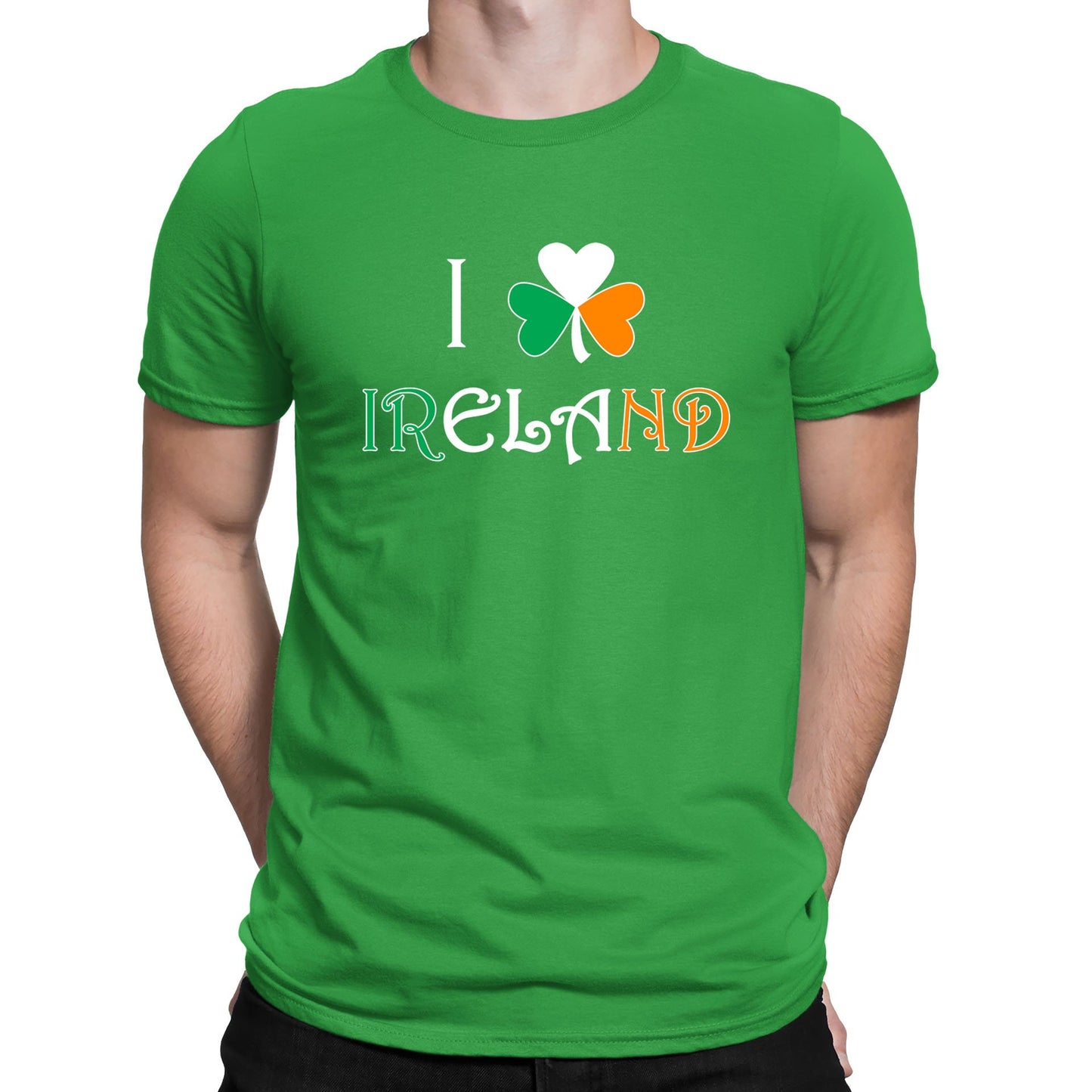 I Love Ireland Mens T-shirt