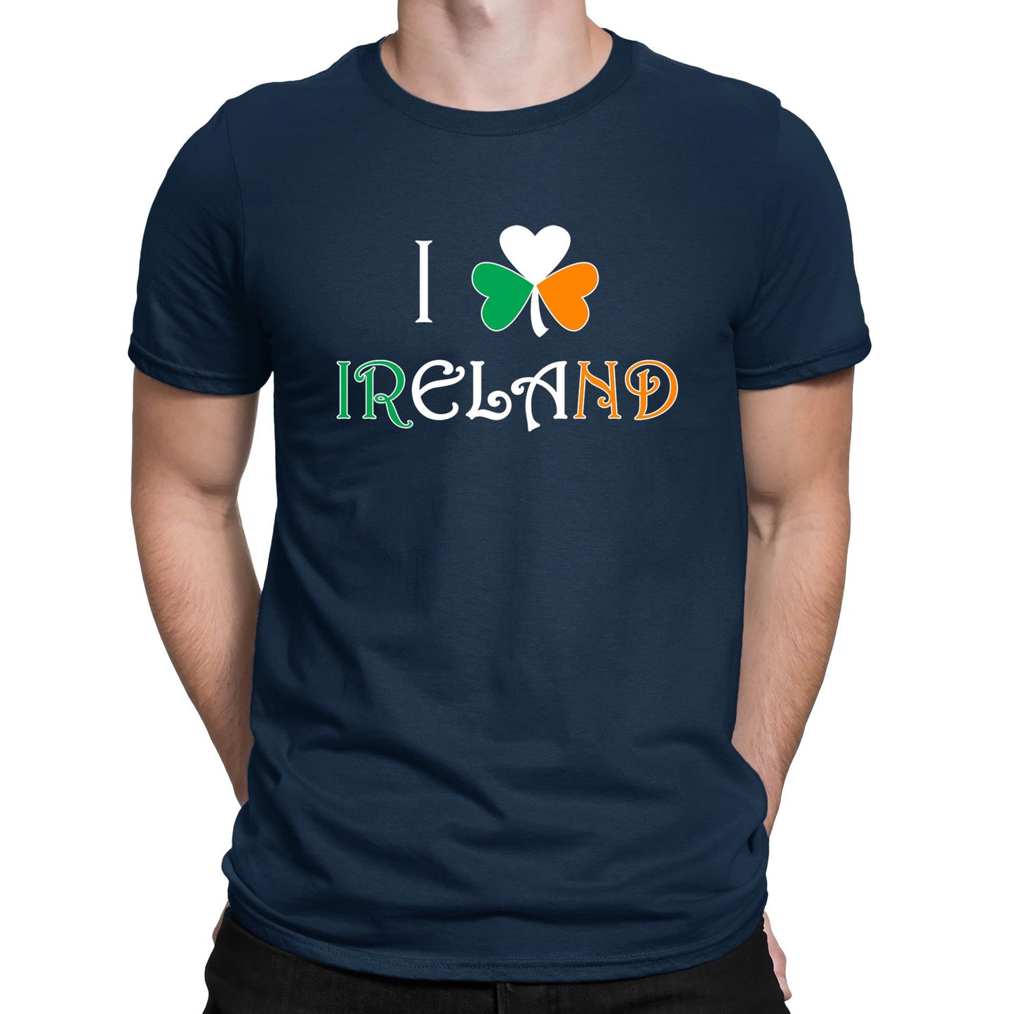 I Love Ireland Mens T-shirt