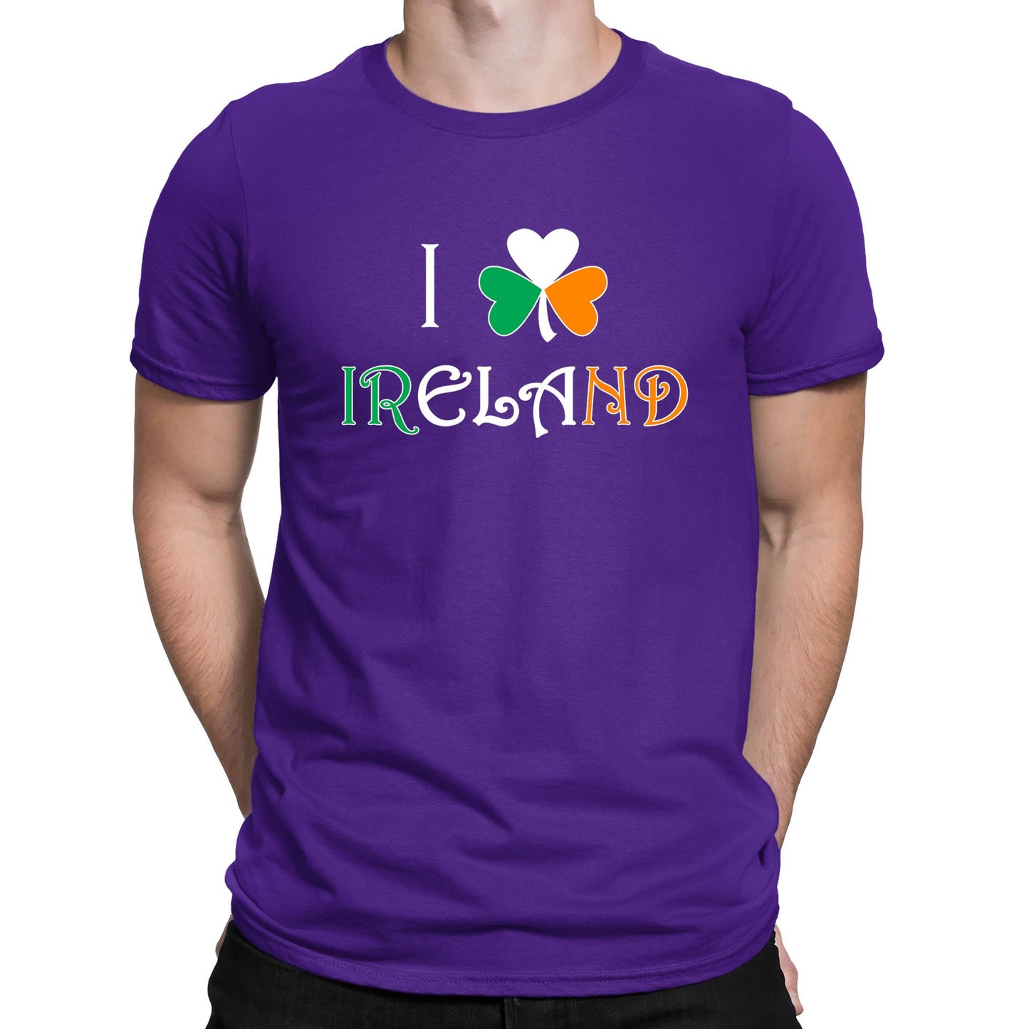 I Love Ireland Mens T-shirt