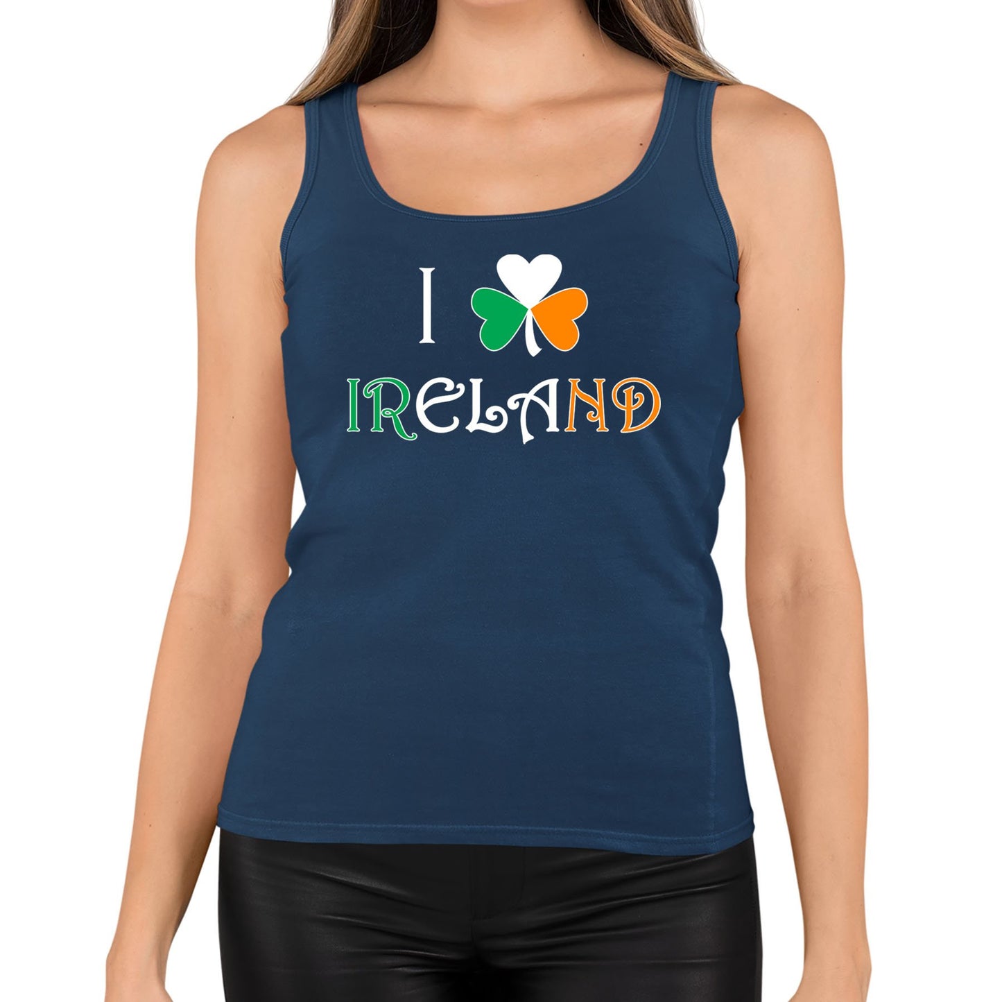 I Love Ireland Womens Vest