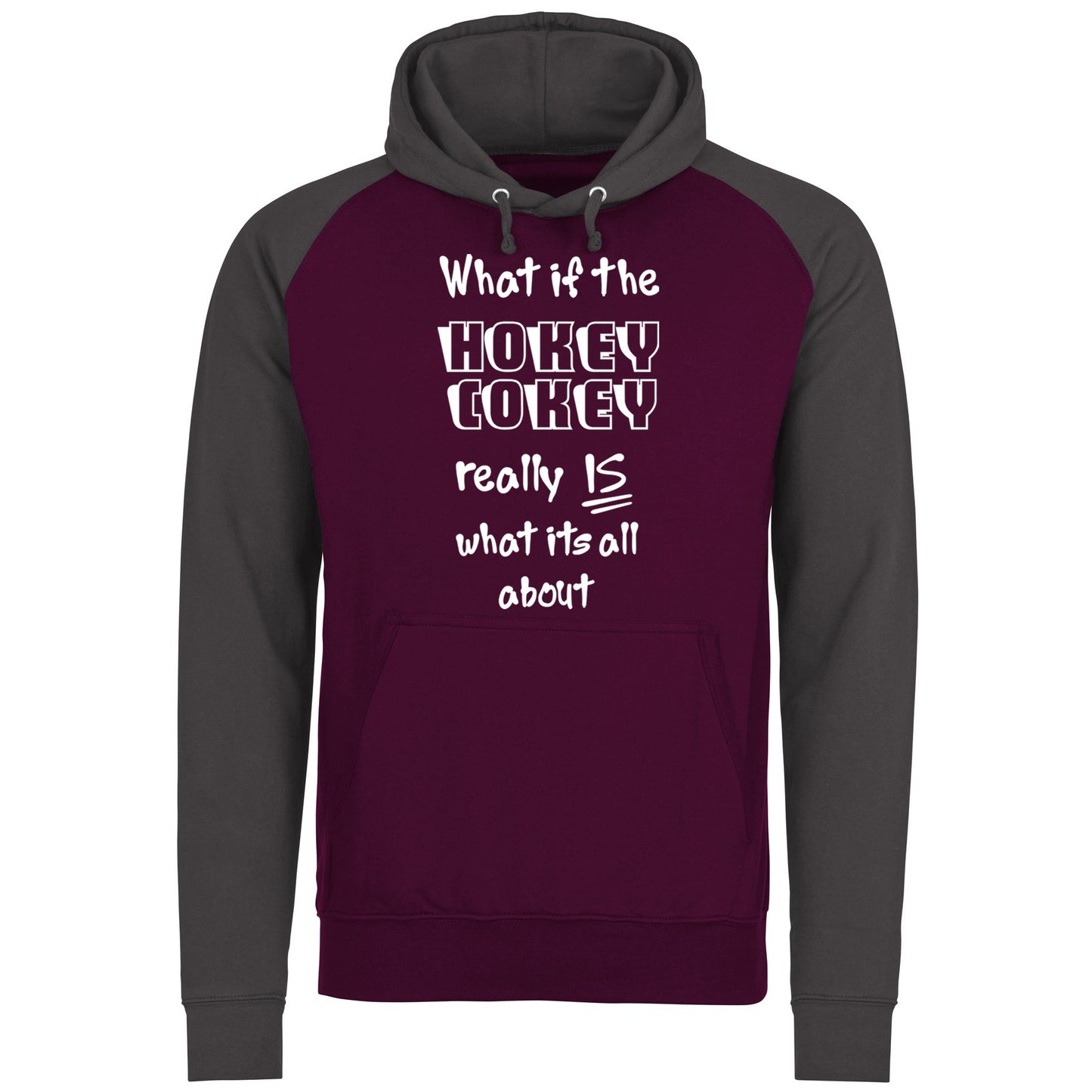 Hokey Cokey Funny Baseball Hoodie