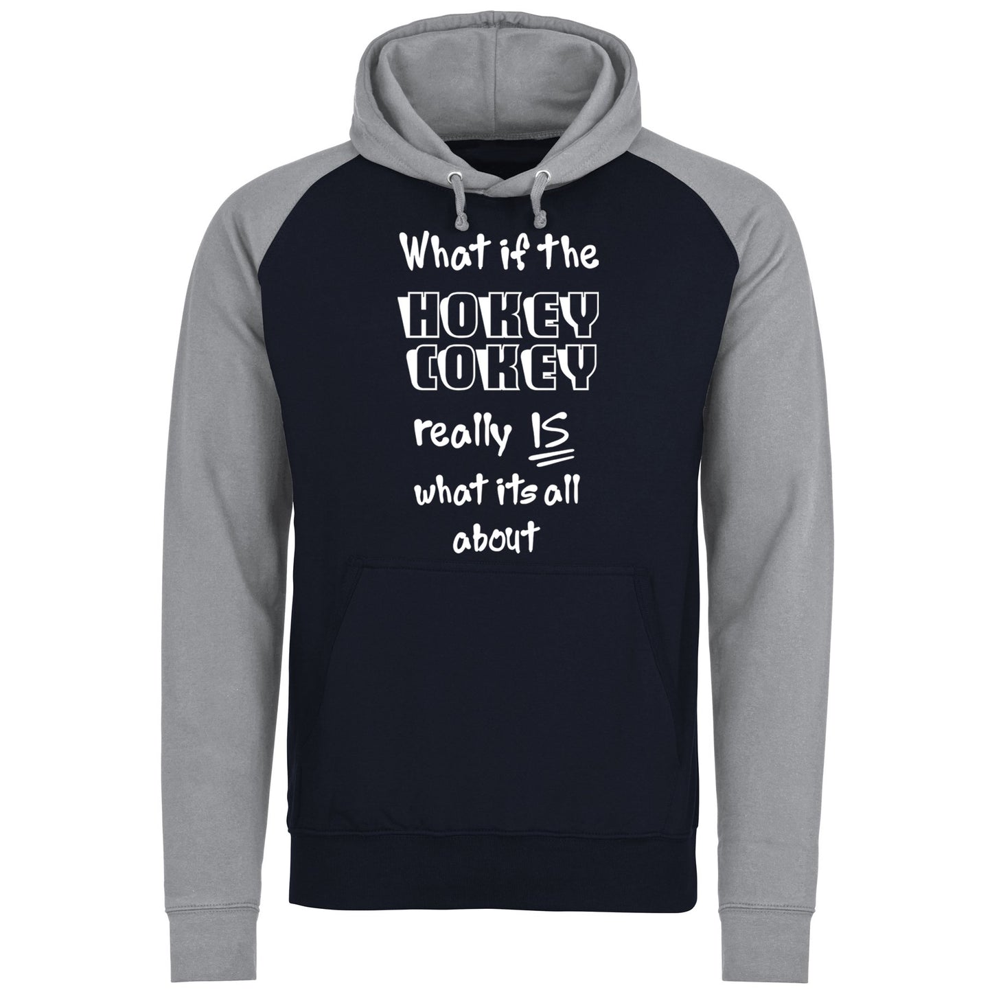 Hokey Cokey Funny Baseball Hoodie