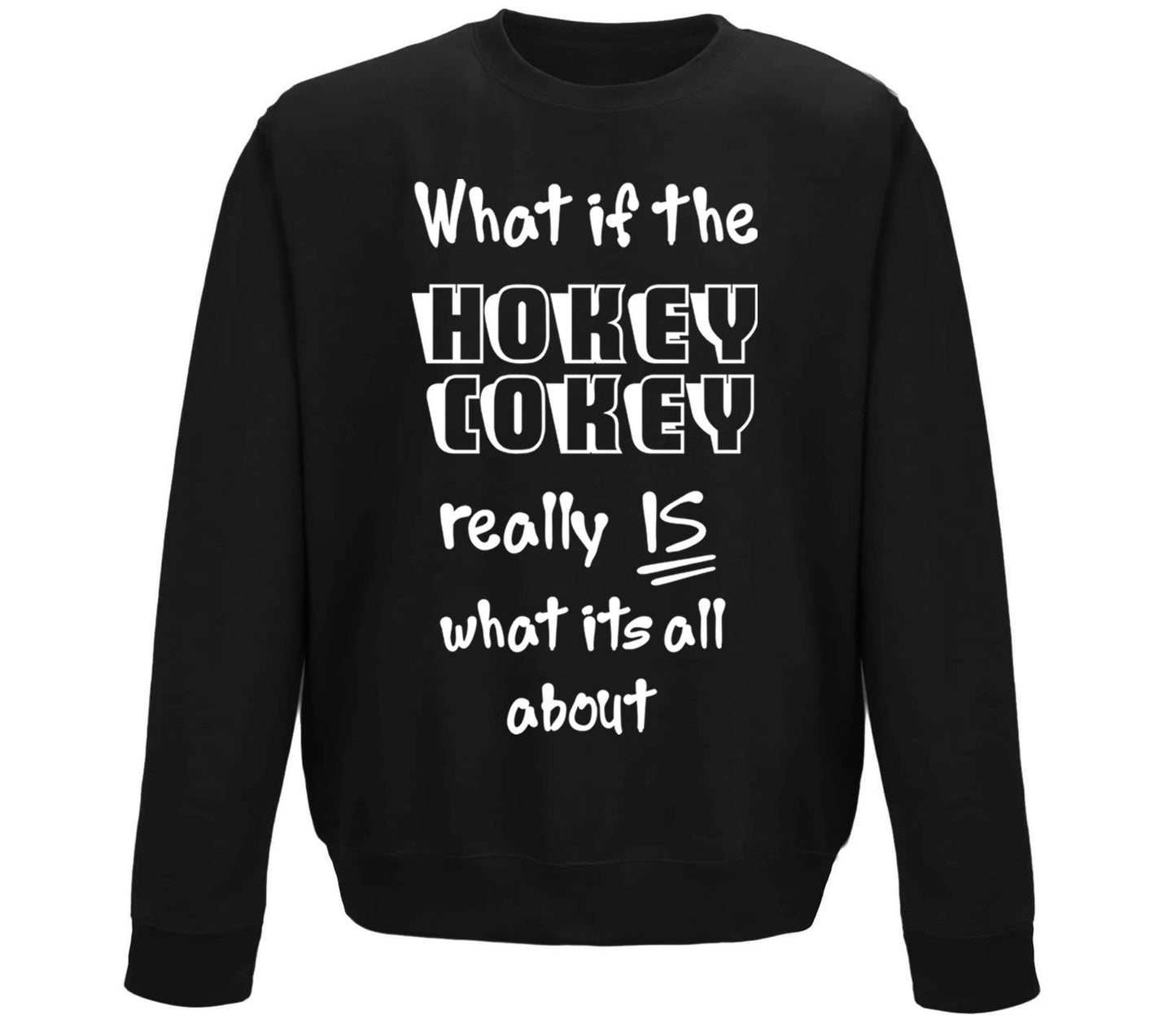 Hokey Cokey Funny Childrens Sweatshirt