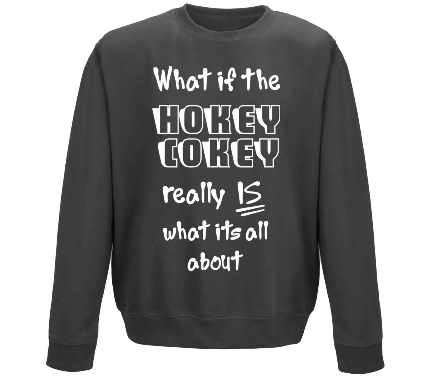 Hokey Cokey Funny Childrens Sweatshirt